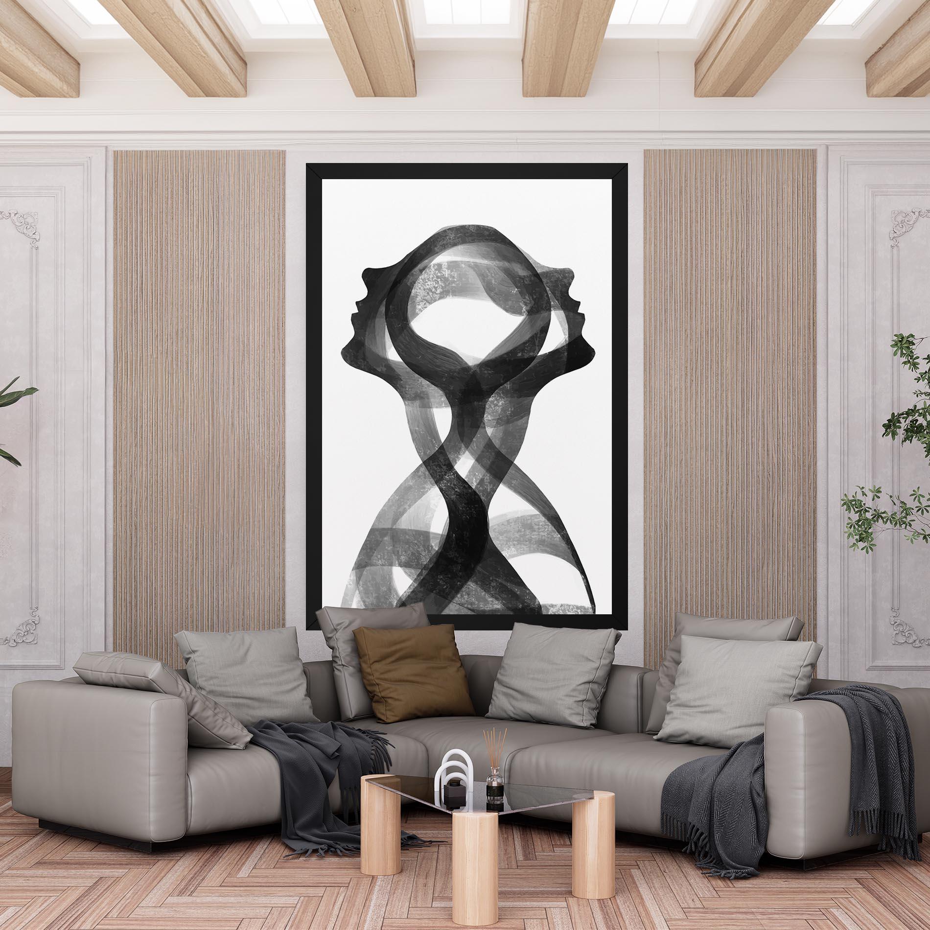 Obraz na Płótnie Human Conection mockup 6