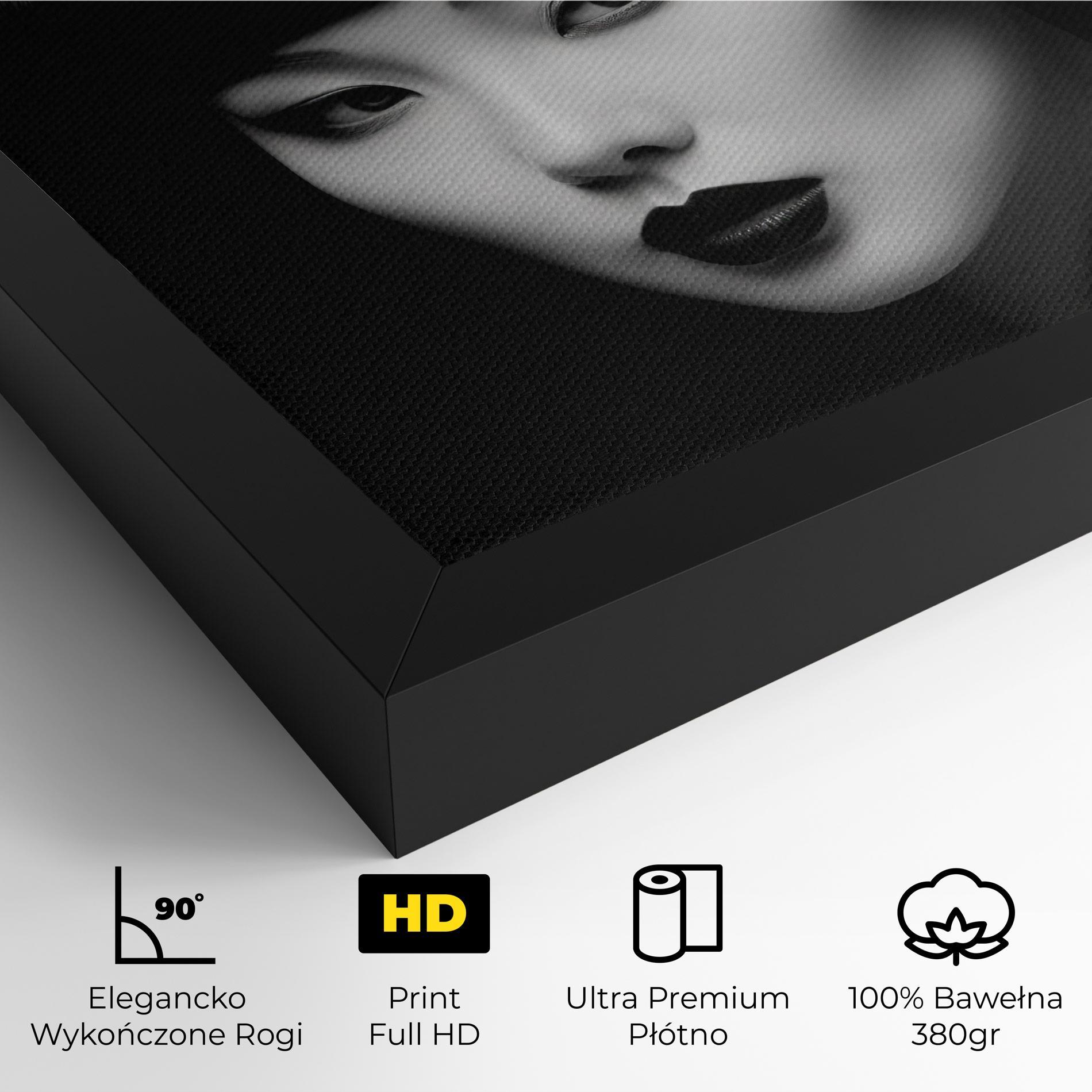 Obraz na Płótnie Abstract Asian Woman mockup 4