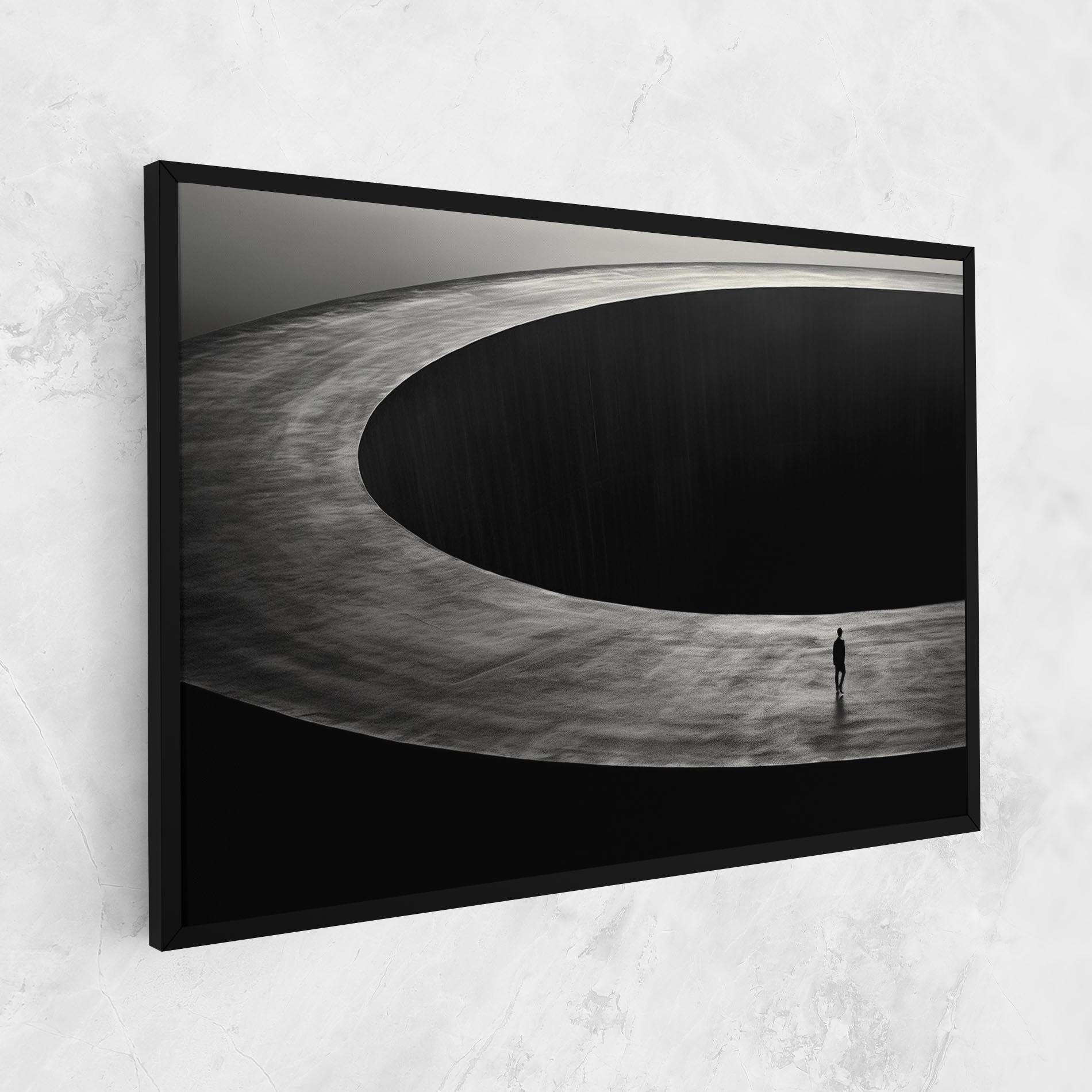 Obraz na Płótnie Man Walking mockup 1