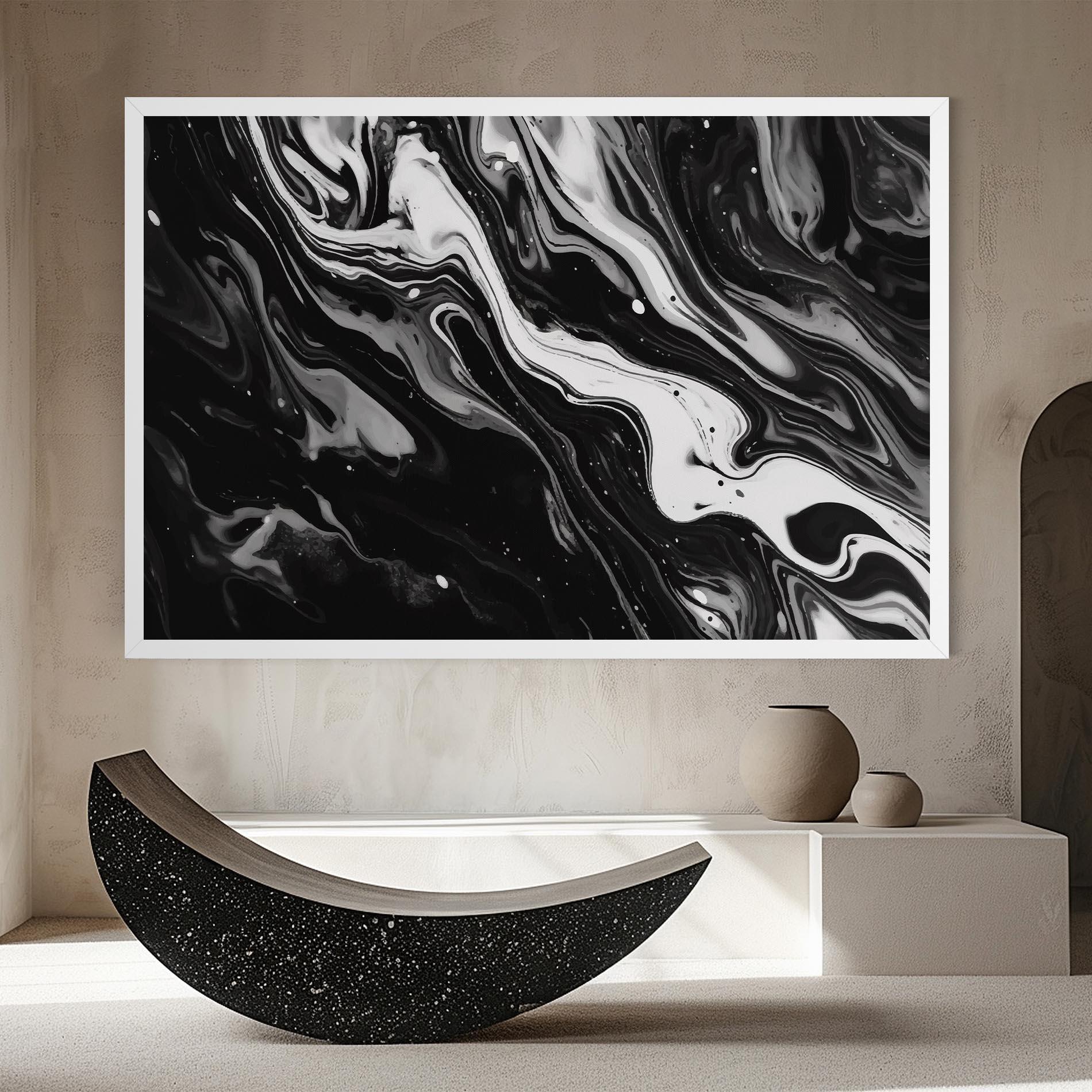 Obraz na Płótnie Grey Art Marble mockup 8
