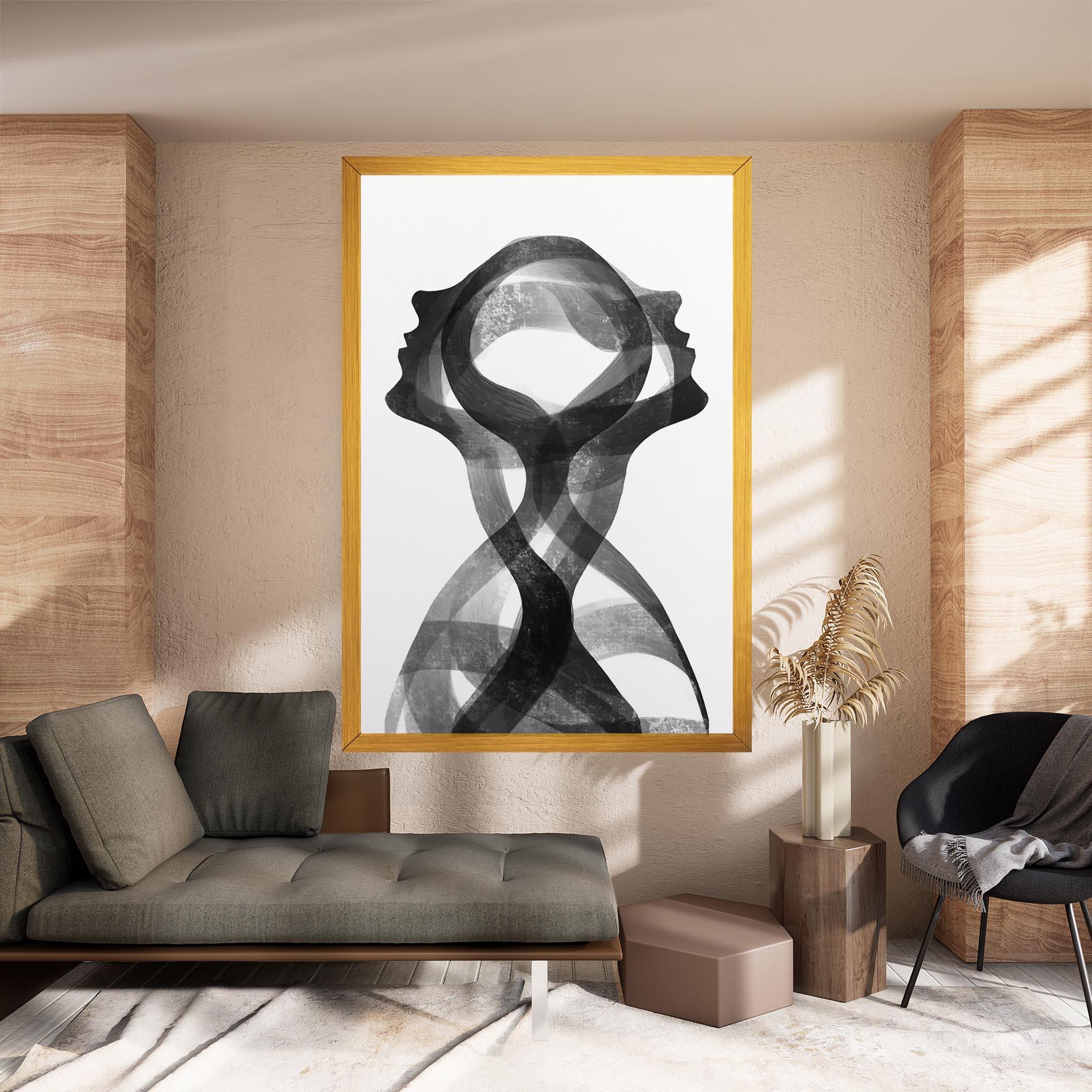 Obraz na Płótnie Human Conection mockup 8