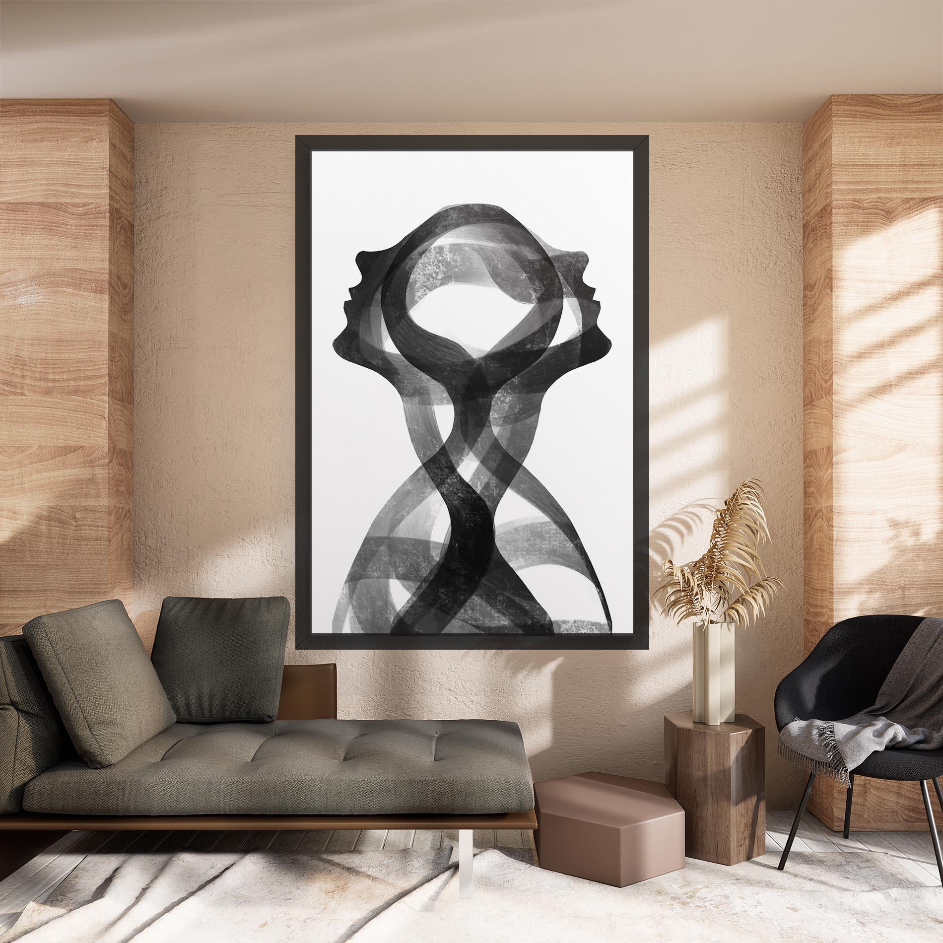 Obraz na Płótnie Human Conection mockup 8