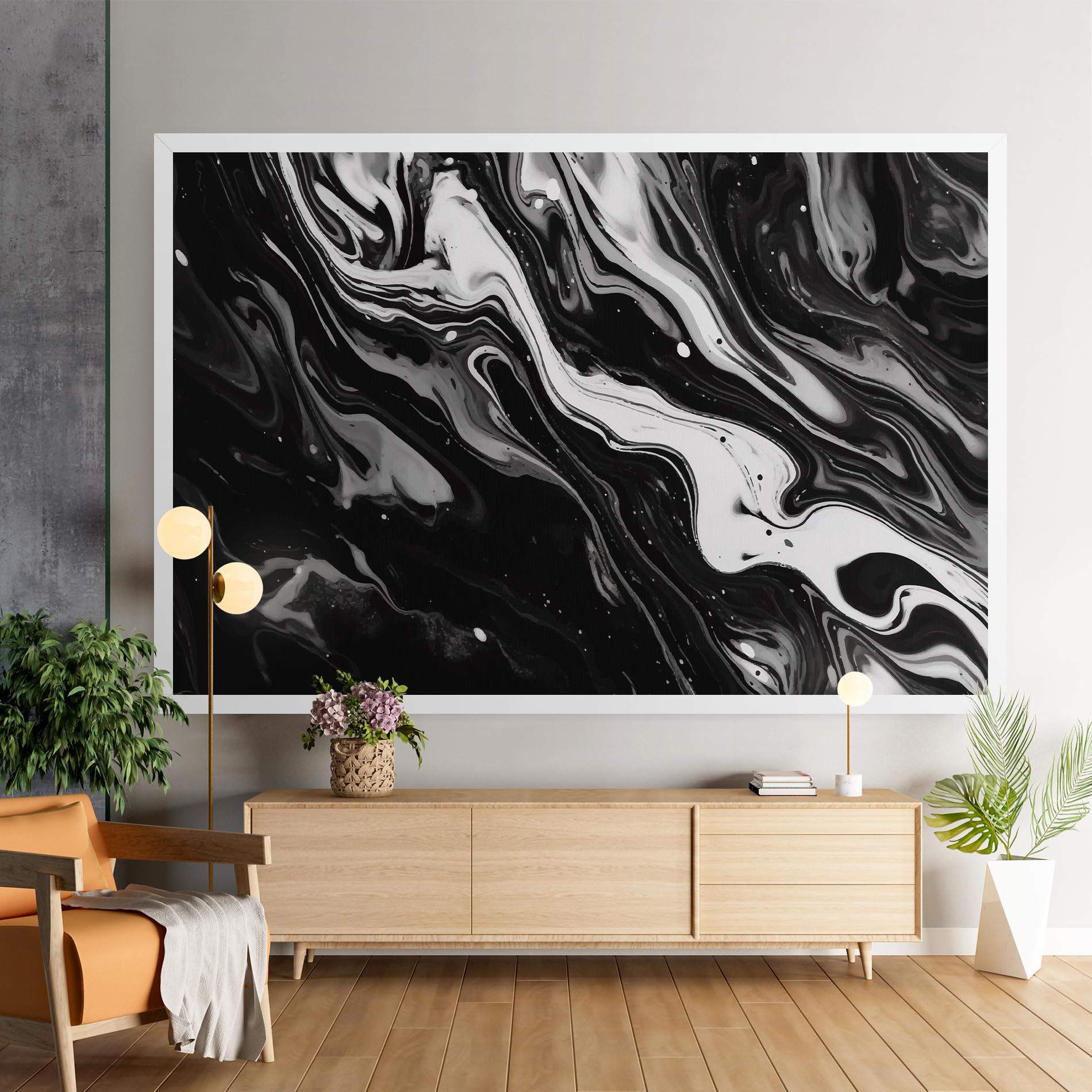 Obraz na Płótnie Grey Art Marble mockup 9