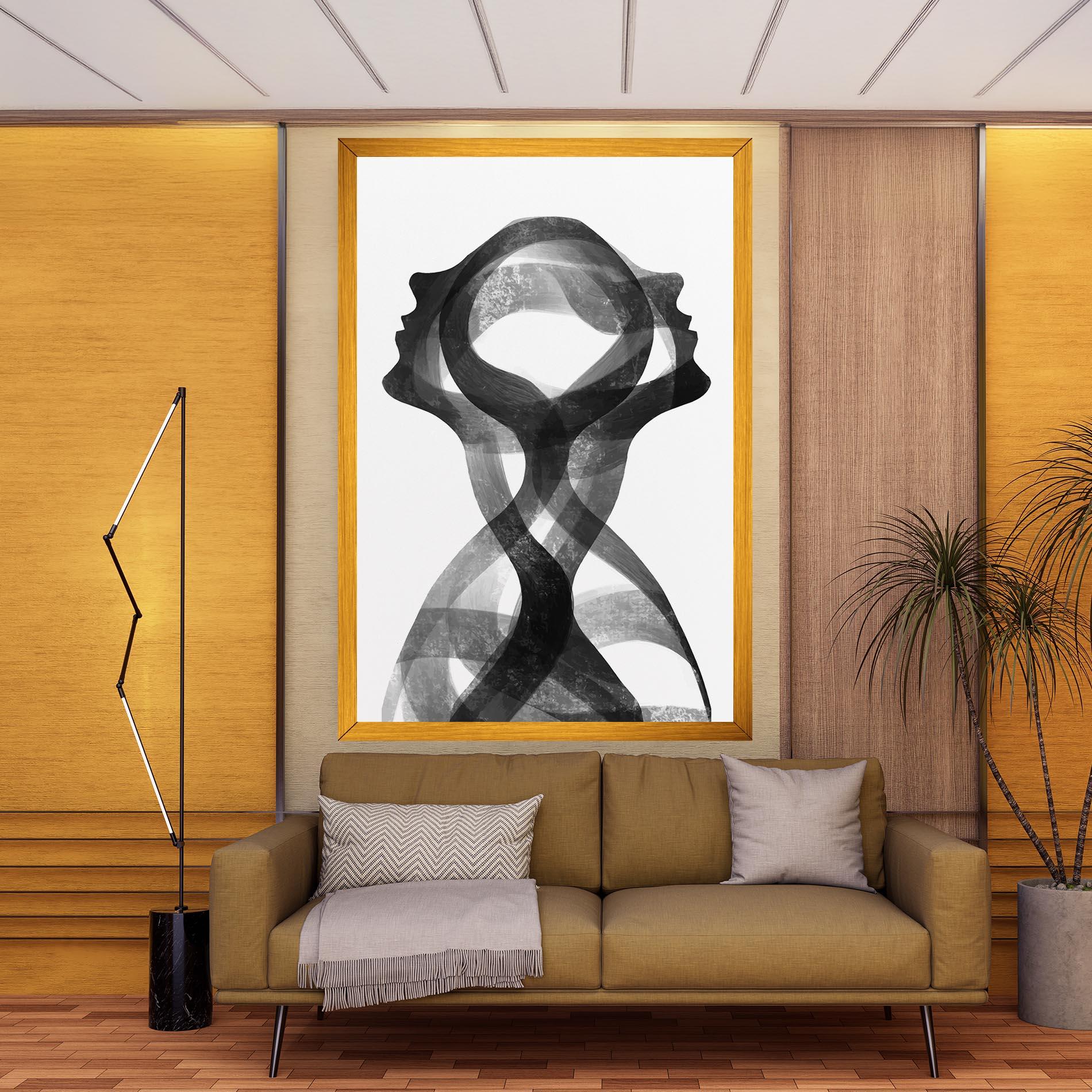 Obraz na Płótnie Human Conection mockup 9