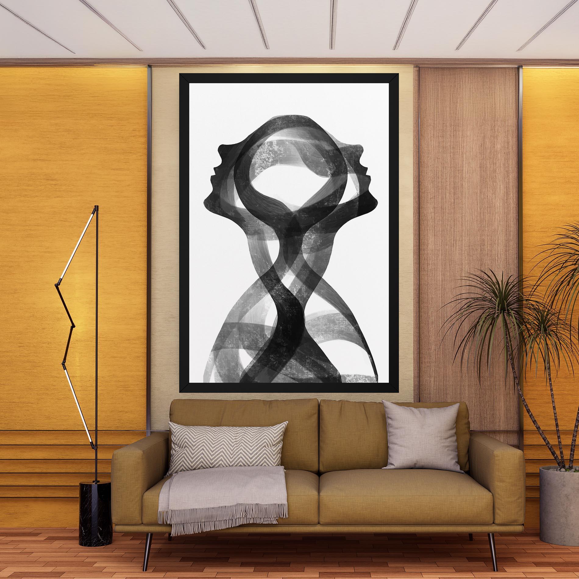 Obraz na Płótnie Human Conection mockup 9