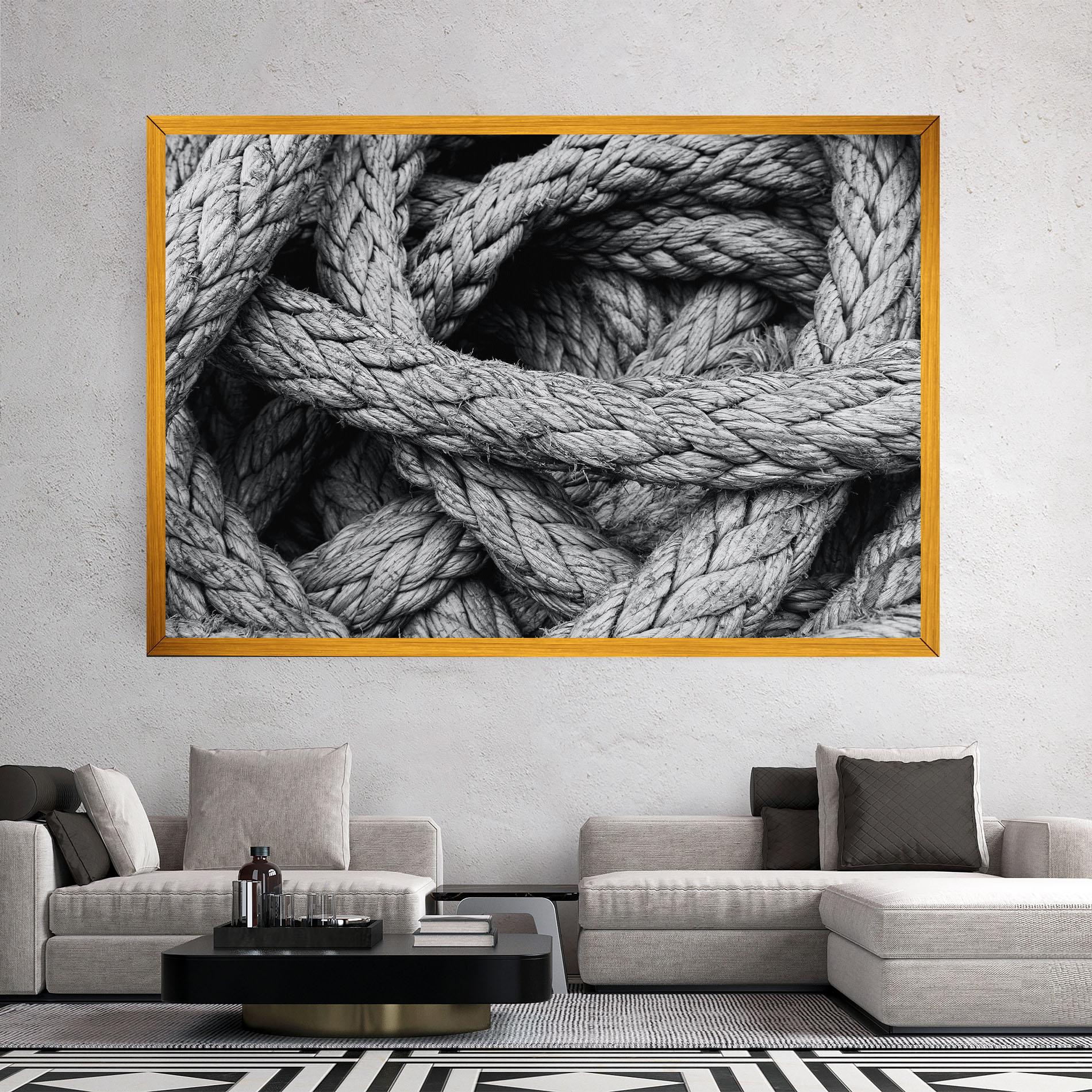 Obraz na Płótnie Gray String mockup 2