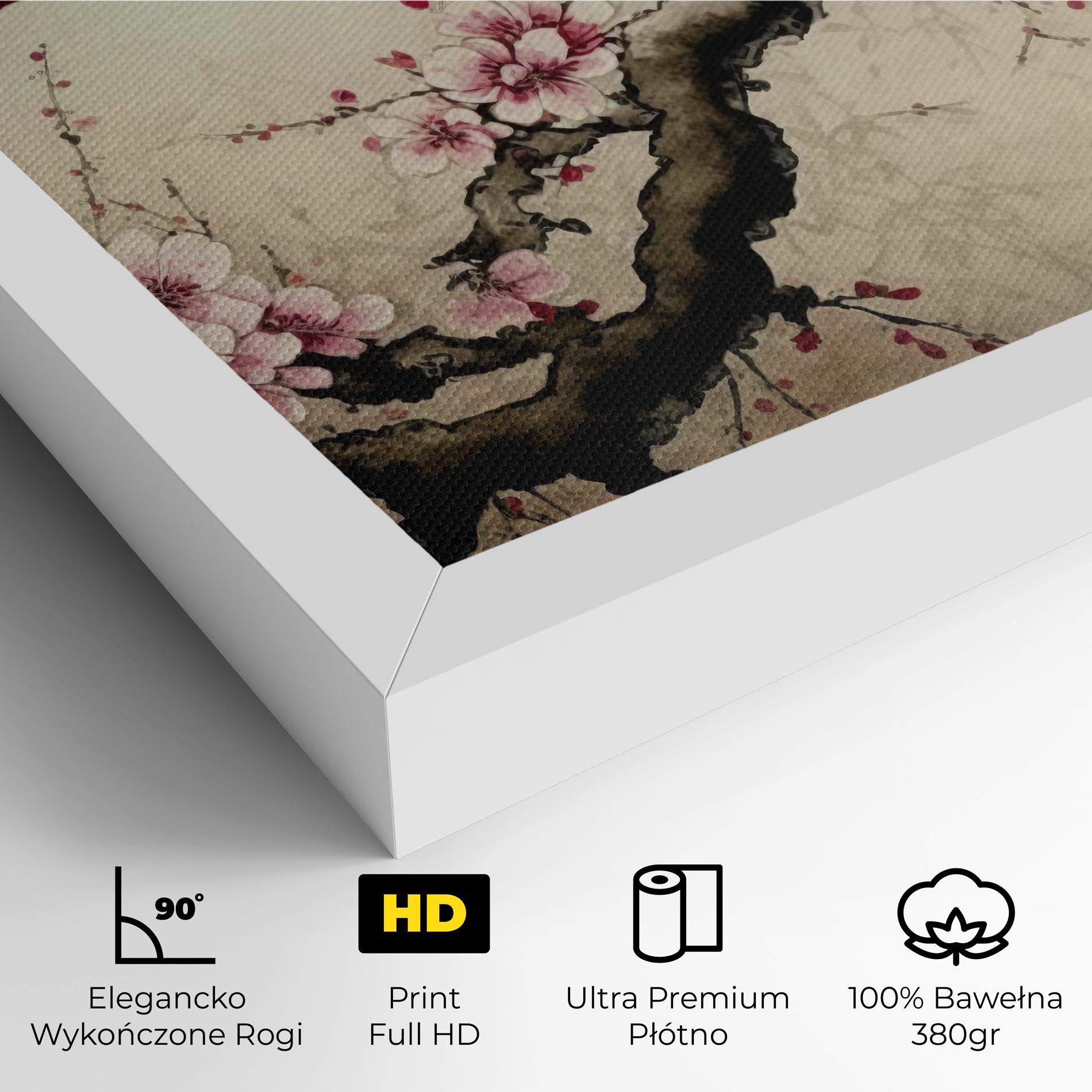 Cherry Blossom Birds mockup 4