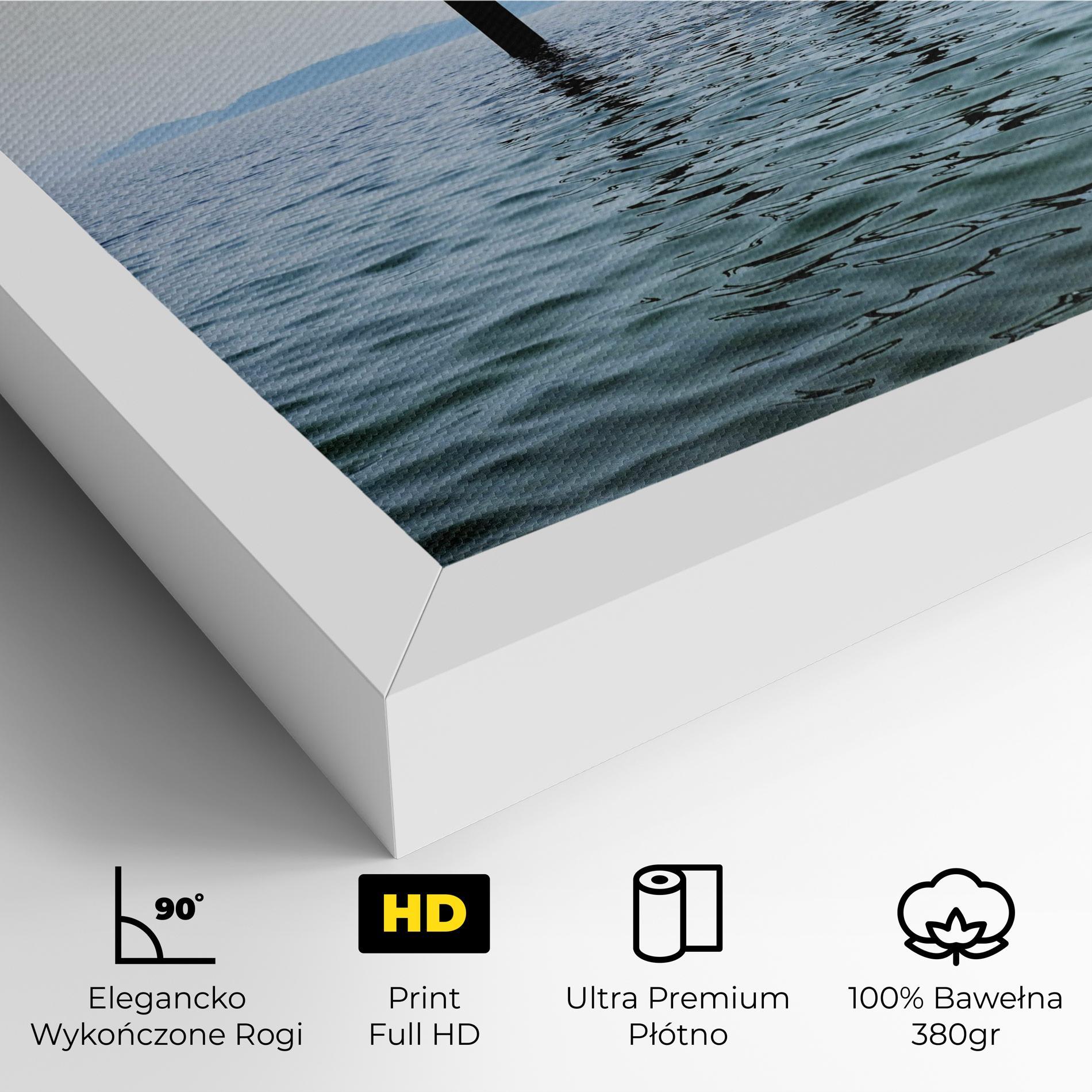 Obraz na Płótnie Japan Lake Gate mockup 4