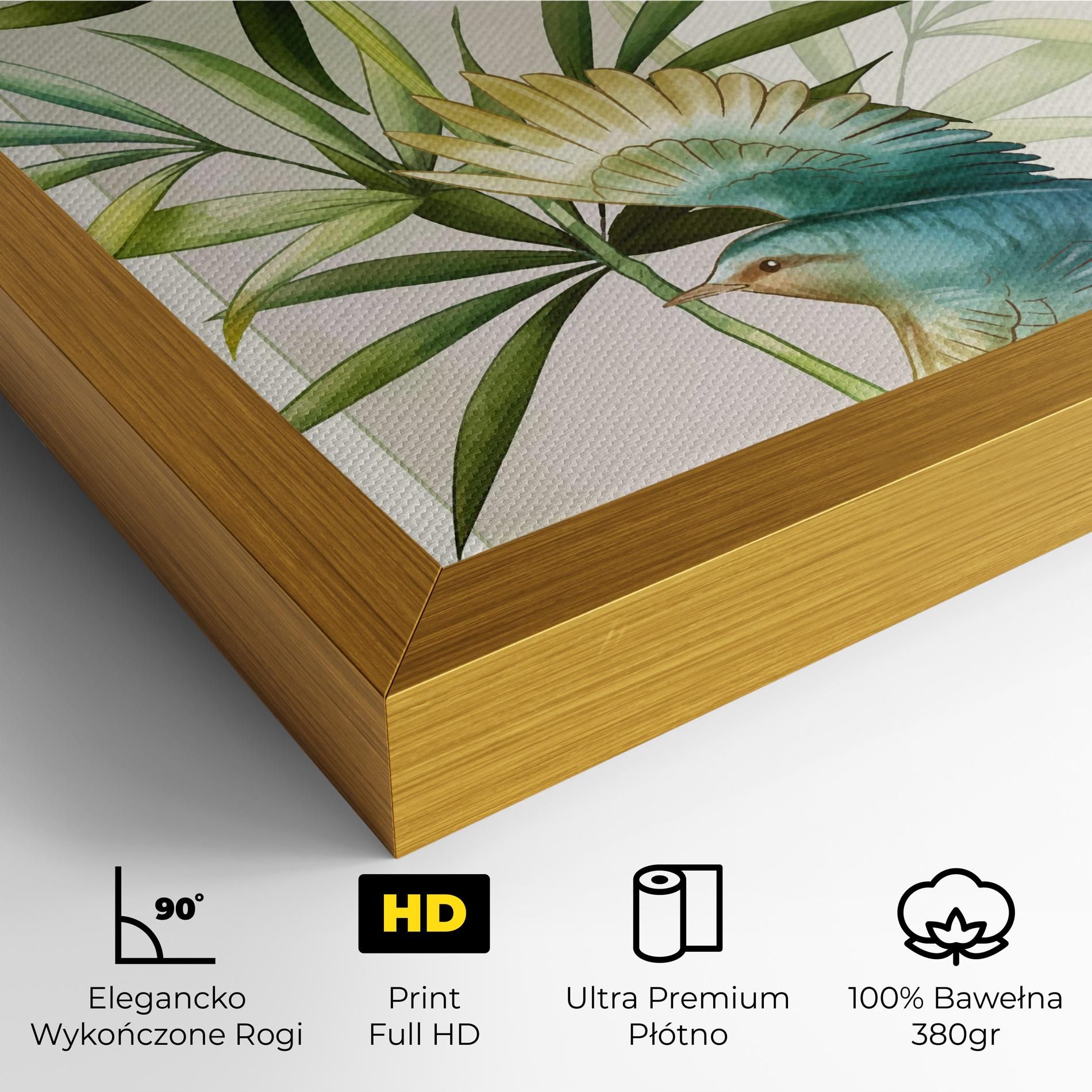 Asiatic Blue Birds mockup 4