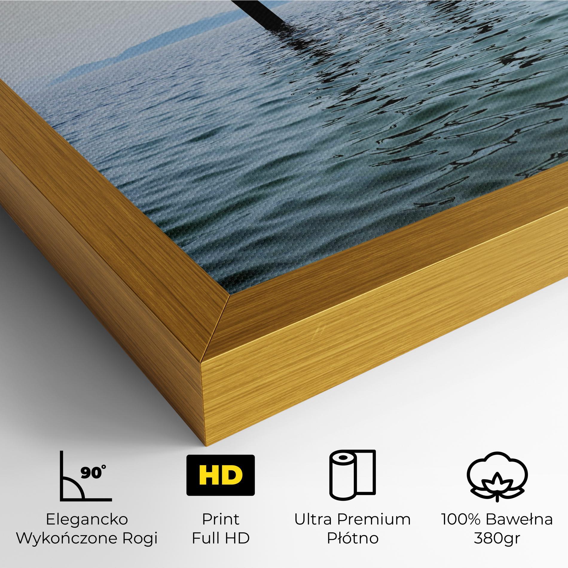 Obraz na Płótnie Japan Lake Gate mockup 4