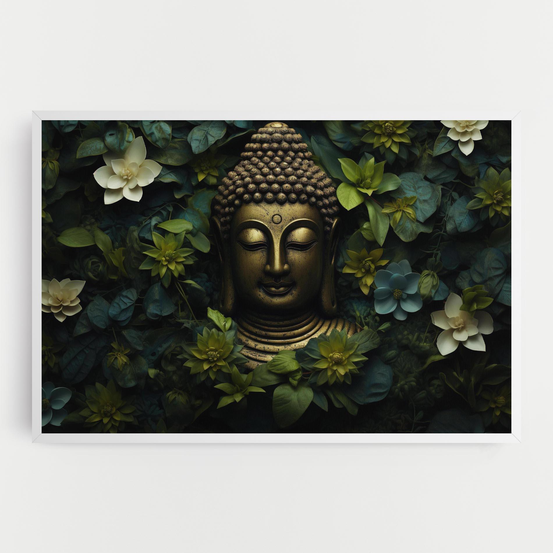 Obraz na Płótnie Lotus Flower Buddha mockup 0