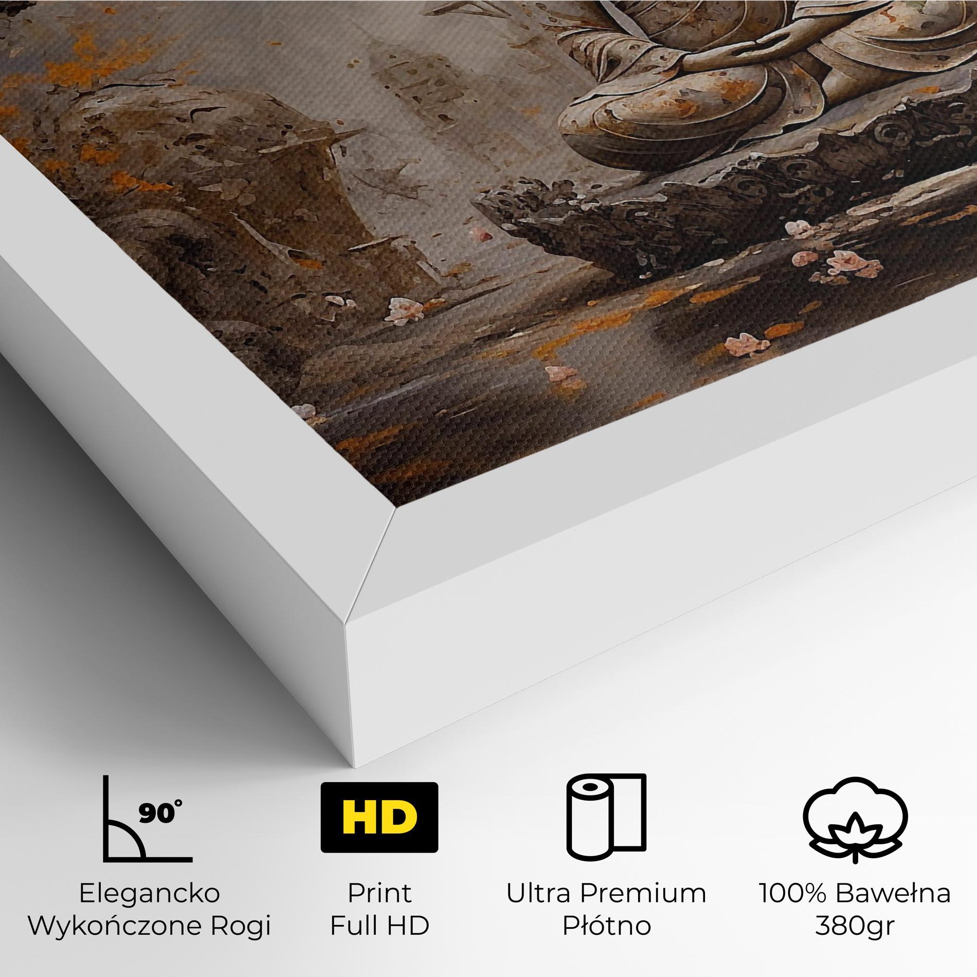 Obraz na Płótnie Beautiful Buddha Art mockup 4