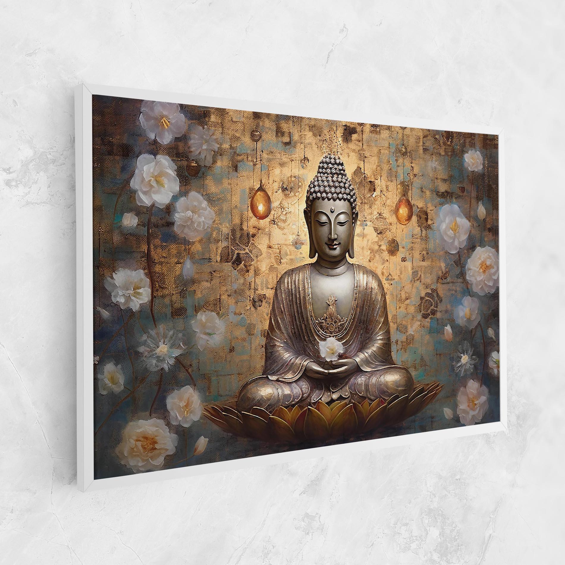 Obraz na Płótnie Buddha Meditation Art mockup 1