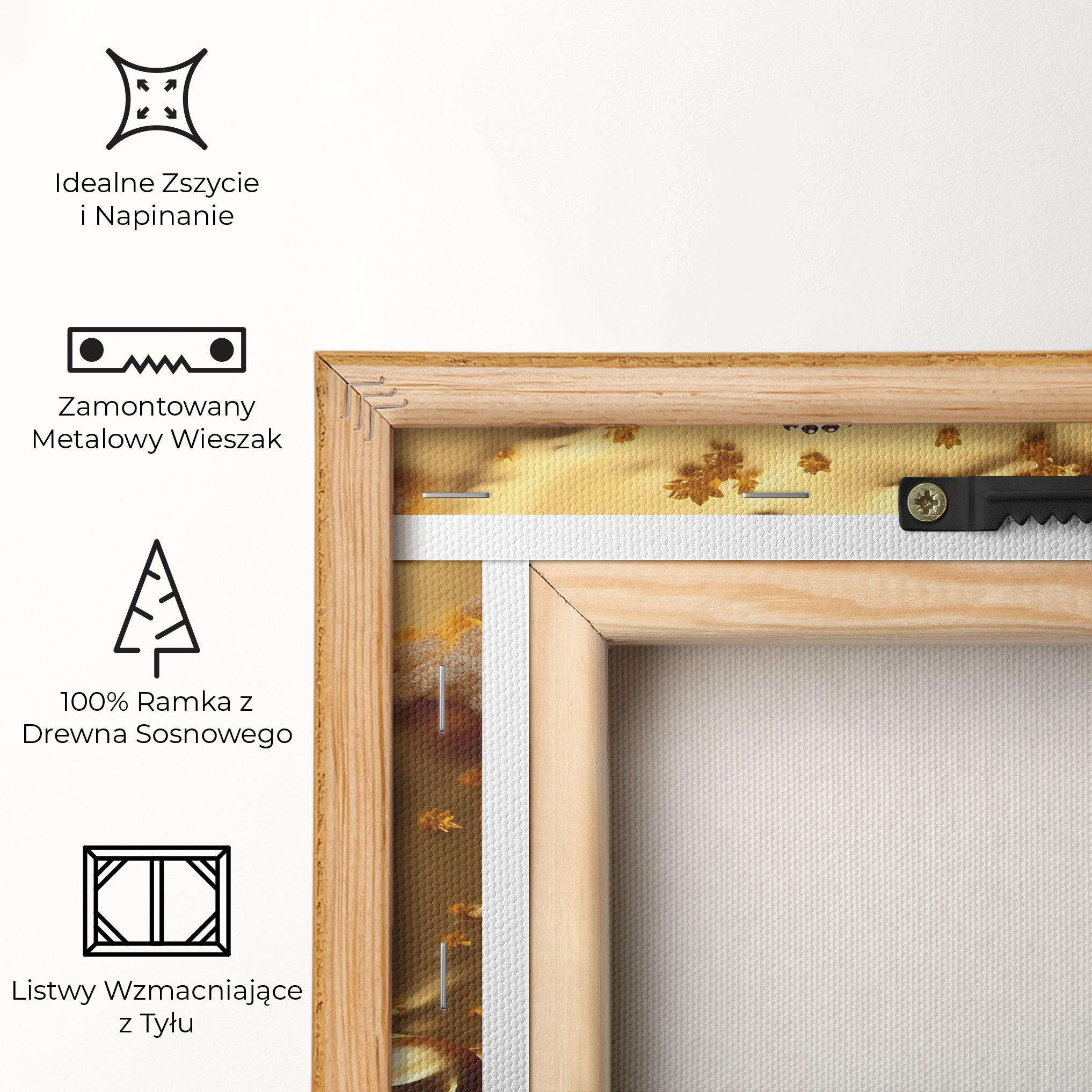 Obraz na Płótnie Strong Gold Buddha mockup 5