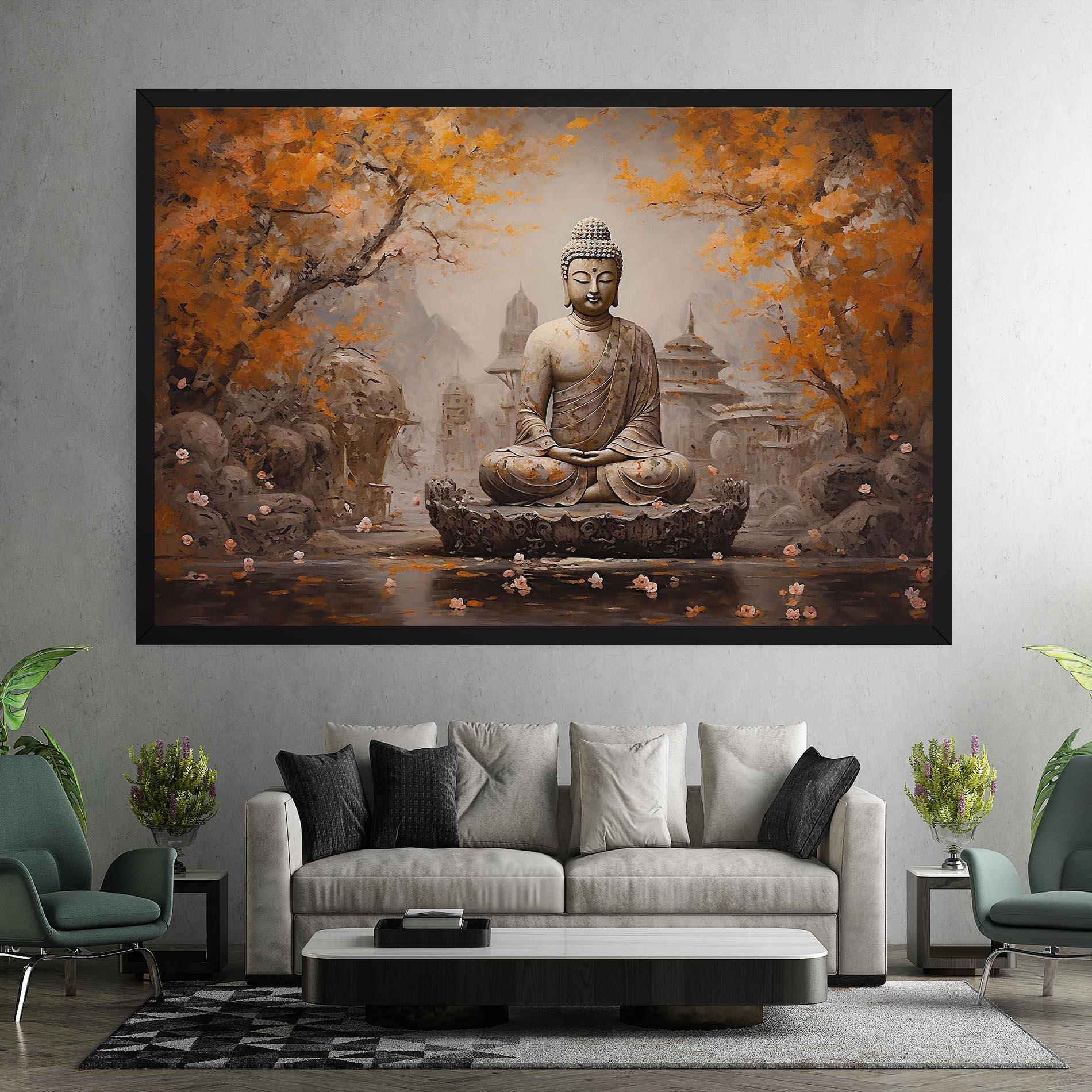 Obraz na Płótnie Beautiful Buddha Art mockup 7