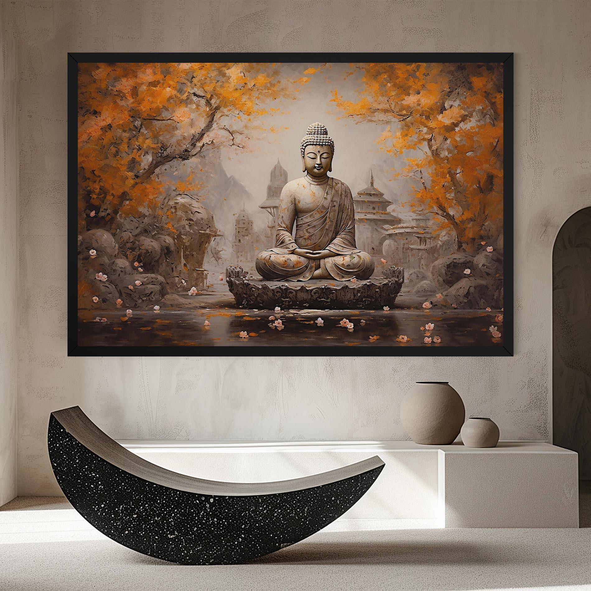 Obraz na Płótnie Beautiful Buddha Art mockup 8