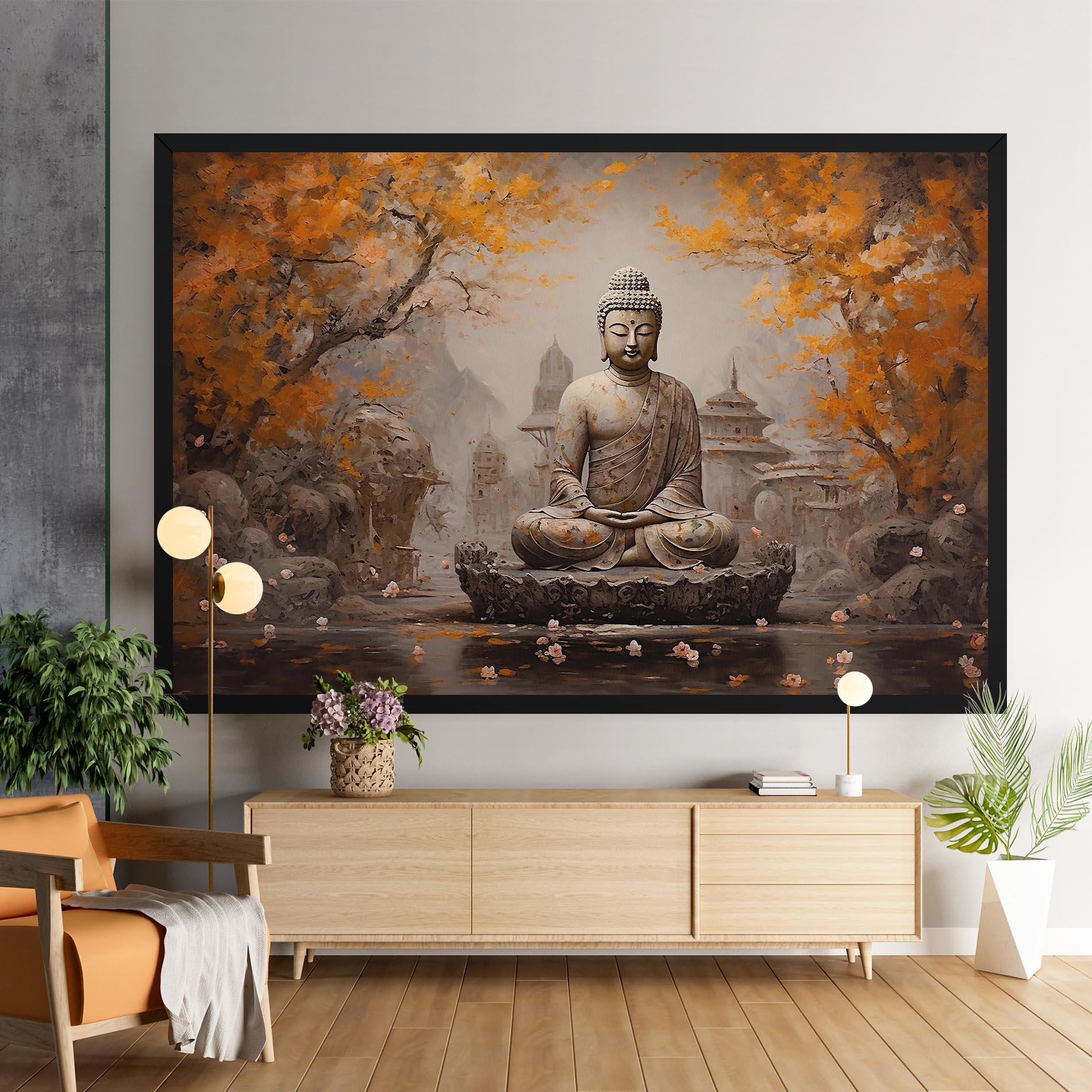 Obraz na Płótnie Beautiful Buddha Art mockup 9