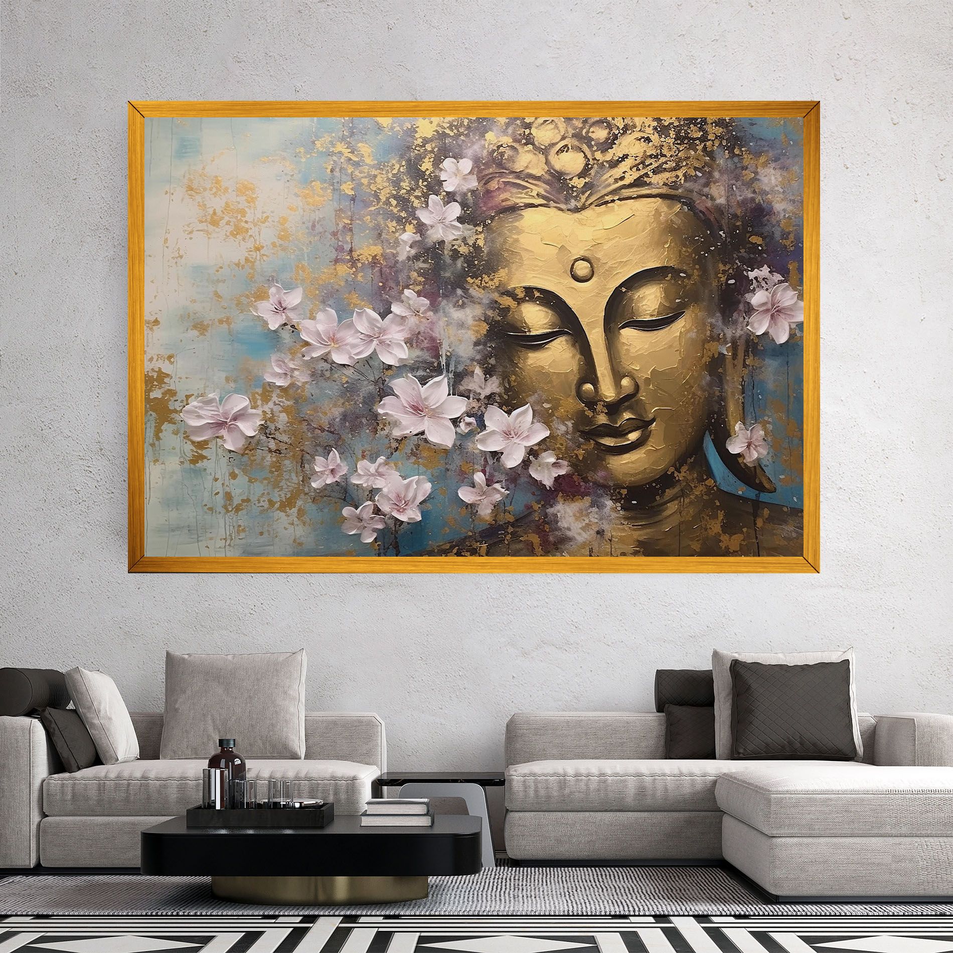 Abstract Buddha Plants mockup 2