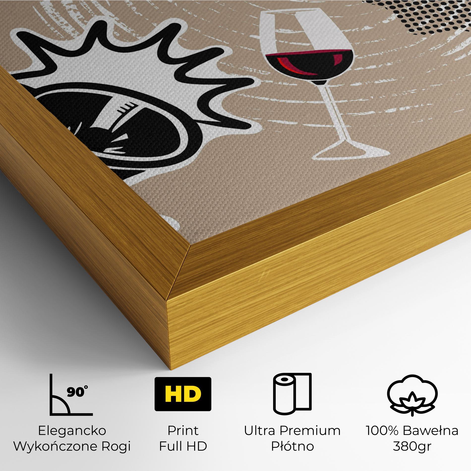 Obraz na Płótnie Lips Mouth Collage mockup 4