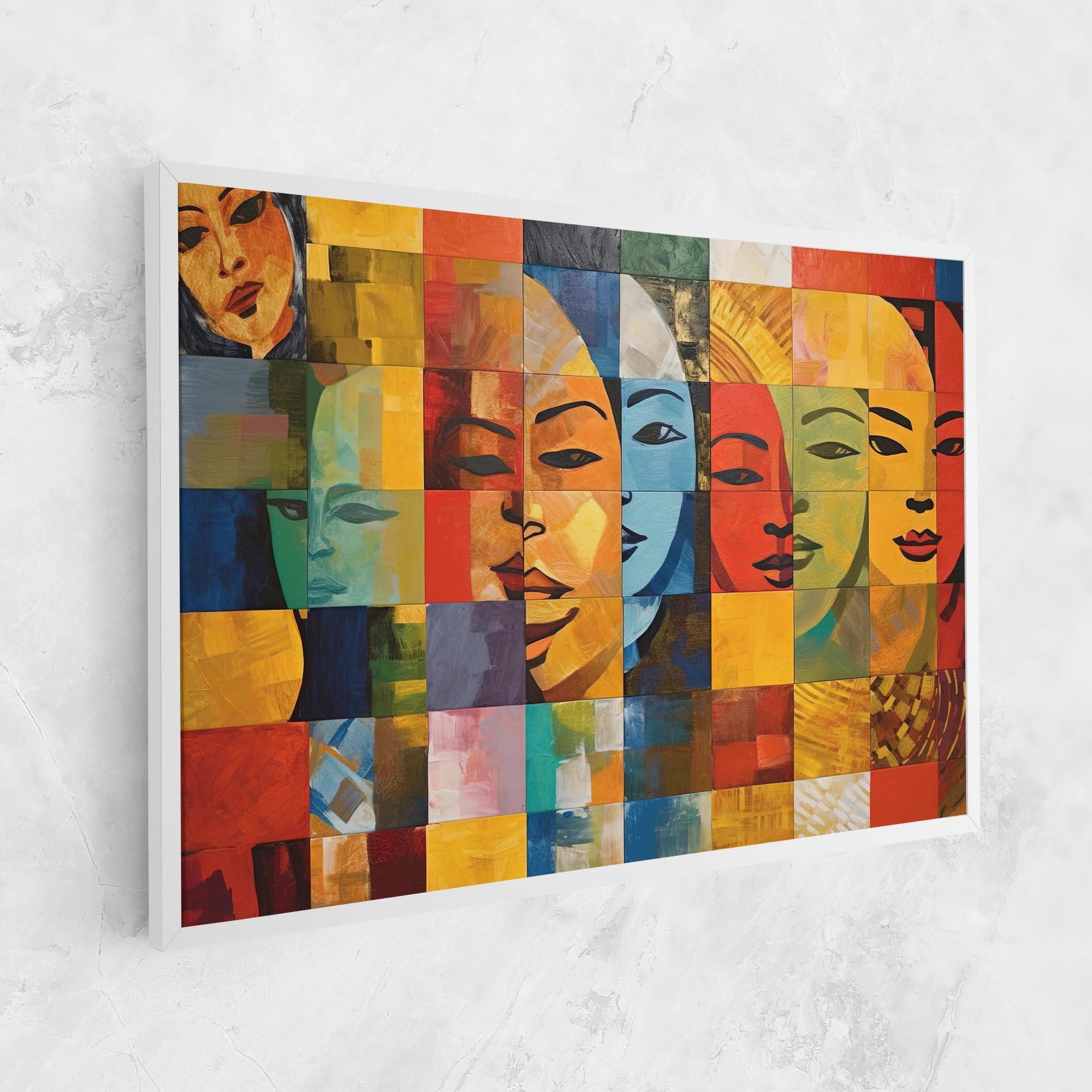 Obraz na Płótnie Abstract Concept Collage mockup 1