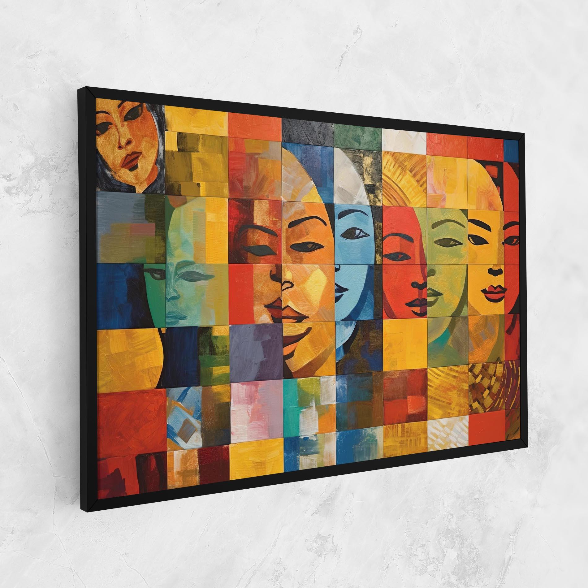 Obraz na Płótnie Abstract Concept Collage mockup 1