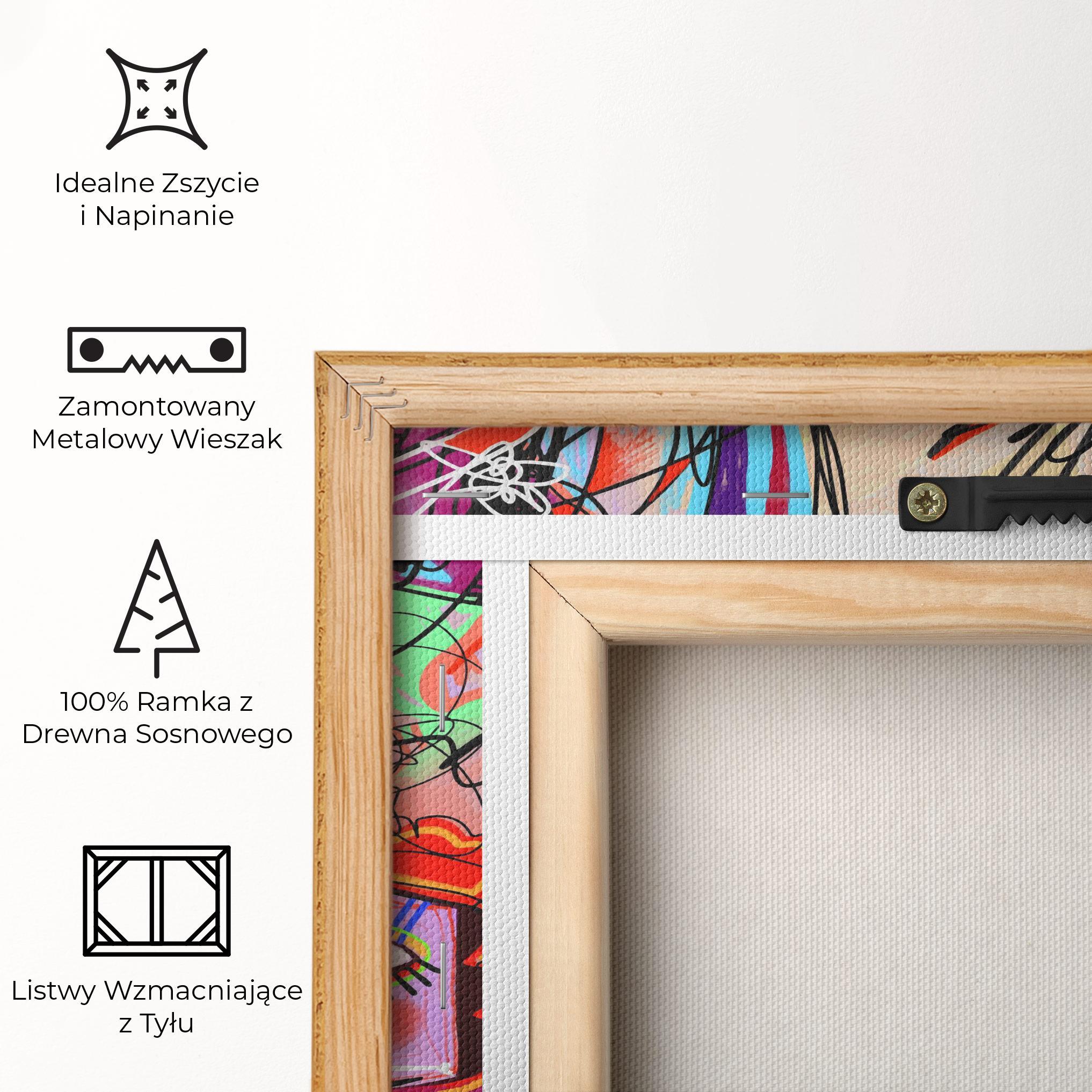 Obraz na Płótnie Animal Eye Art mockup 5