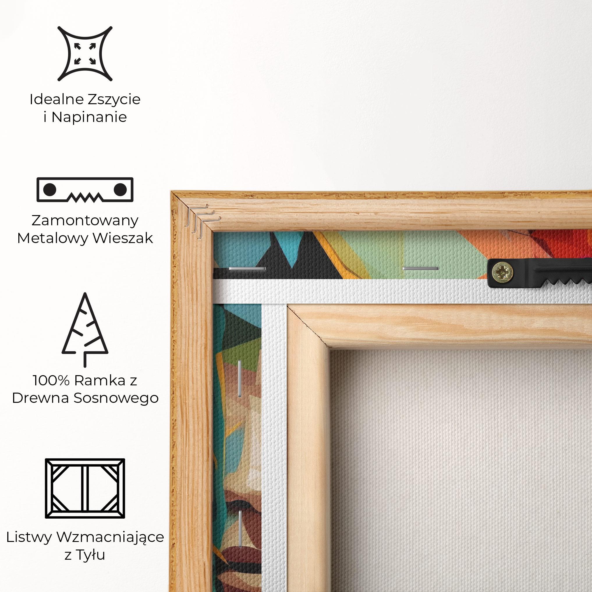 Obraz na Płótnie Women Face Collage mockup 5