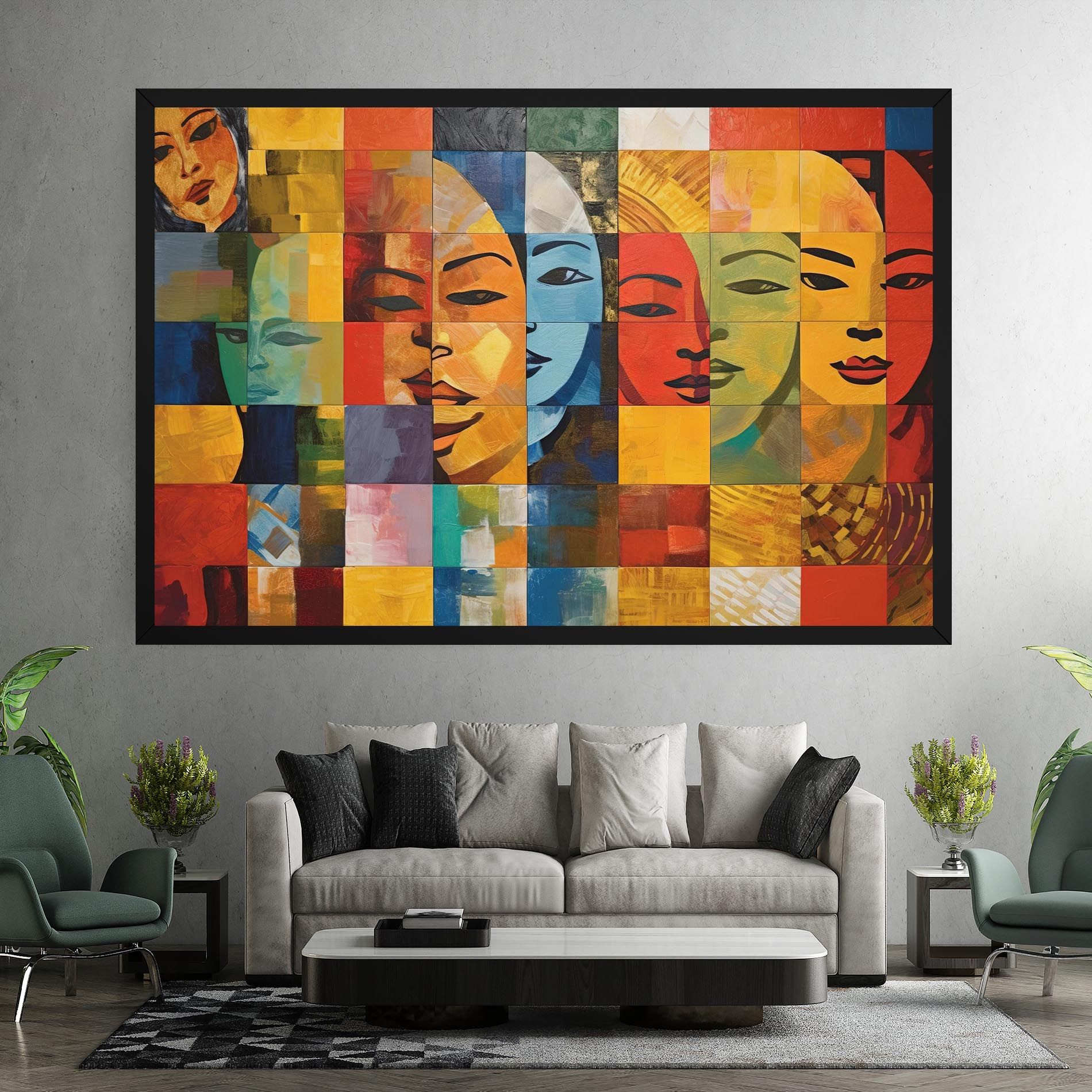 Abstract Concept Collage mockup 7