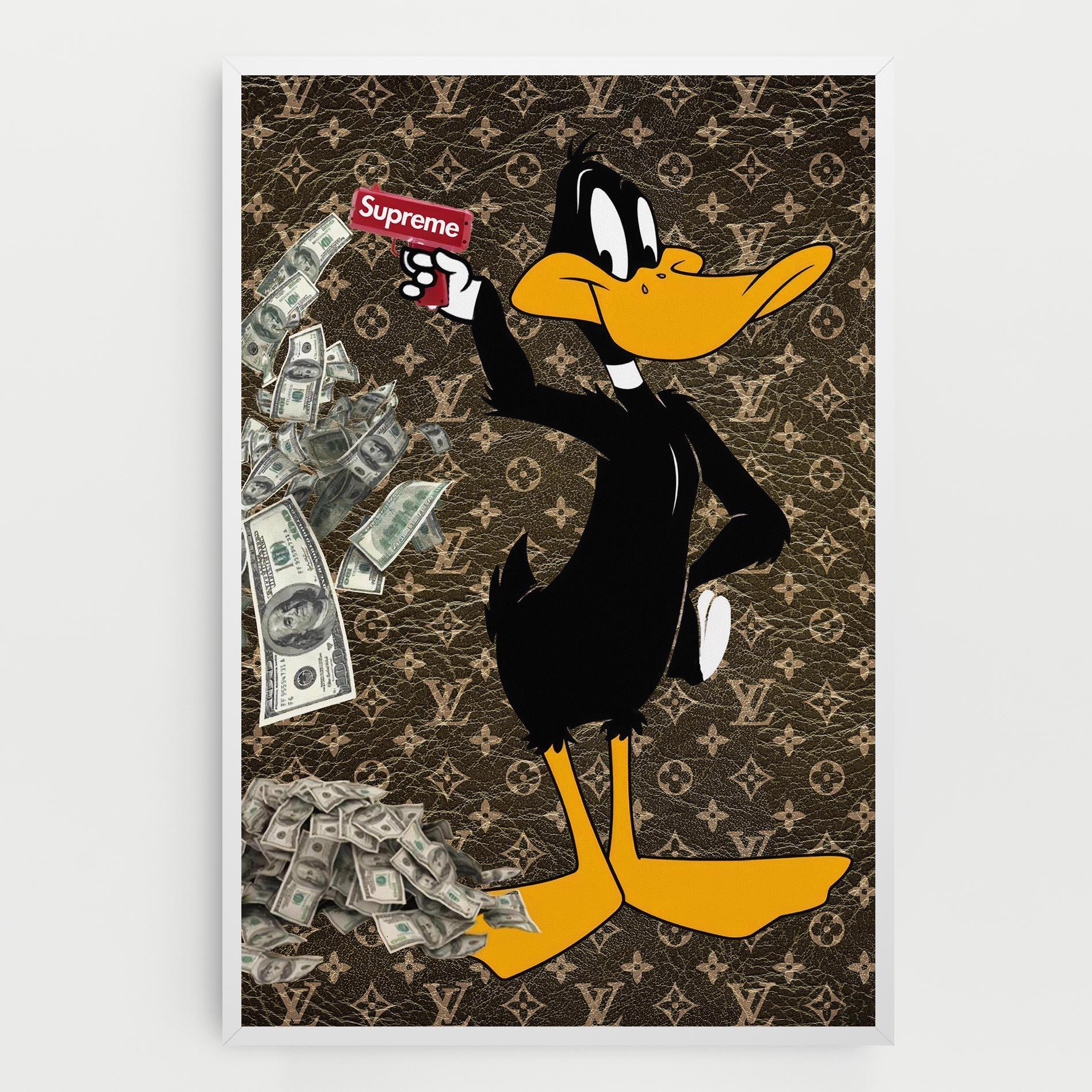 Obraz na Płótnie Supreme Daffy mockup 0