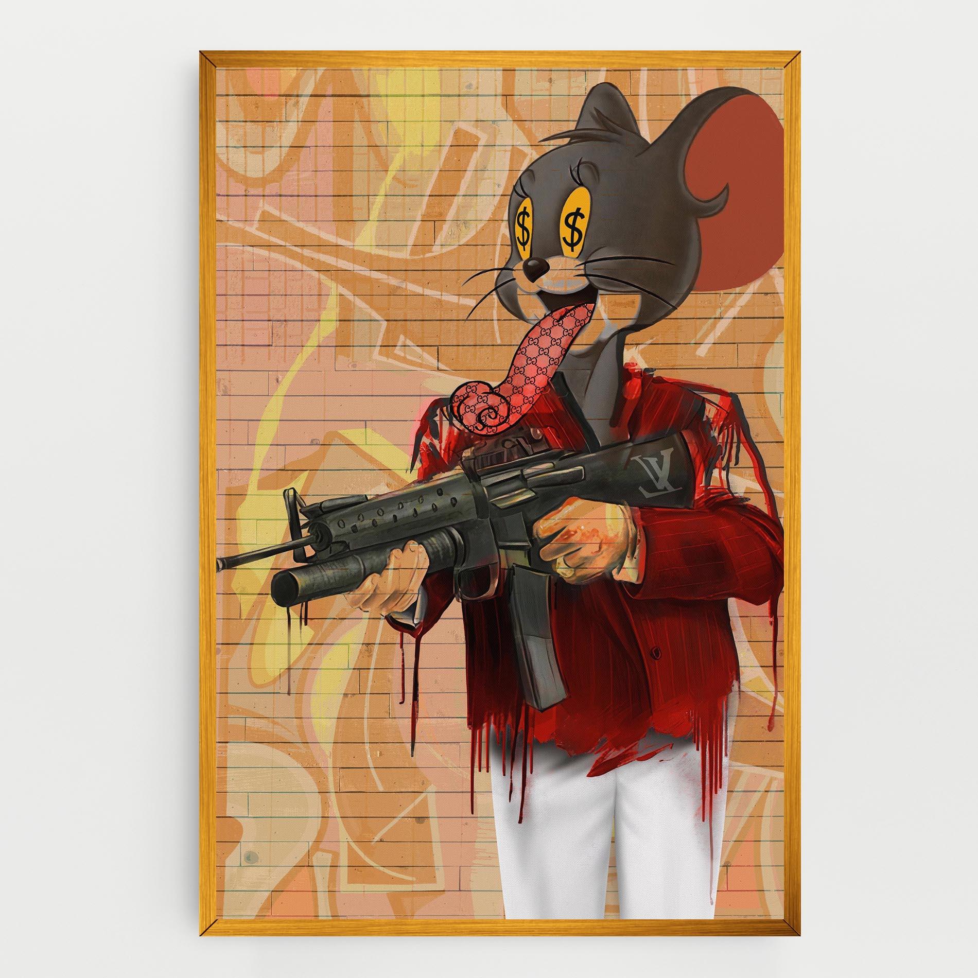 Obraz na Płótnie Jerry mockup 0