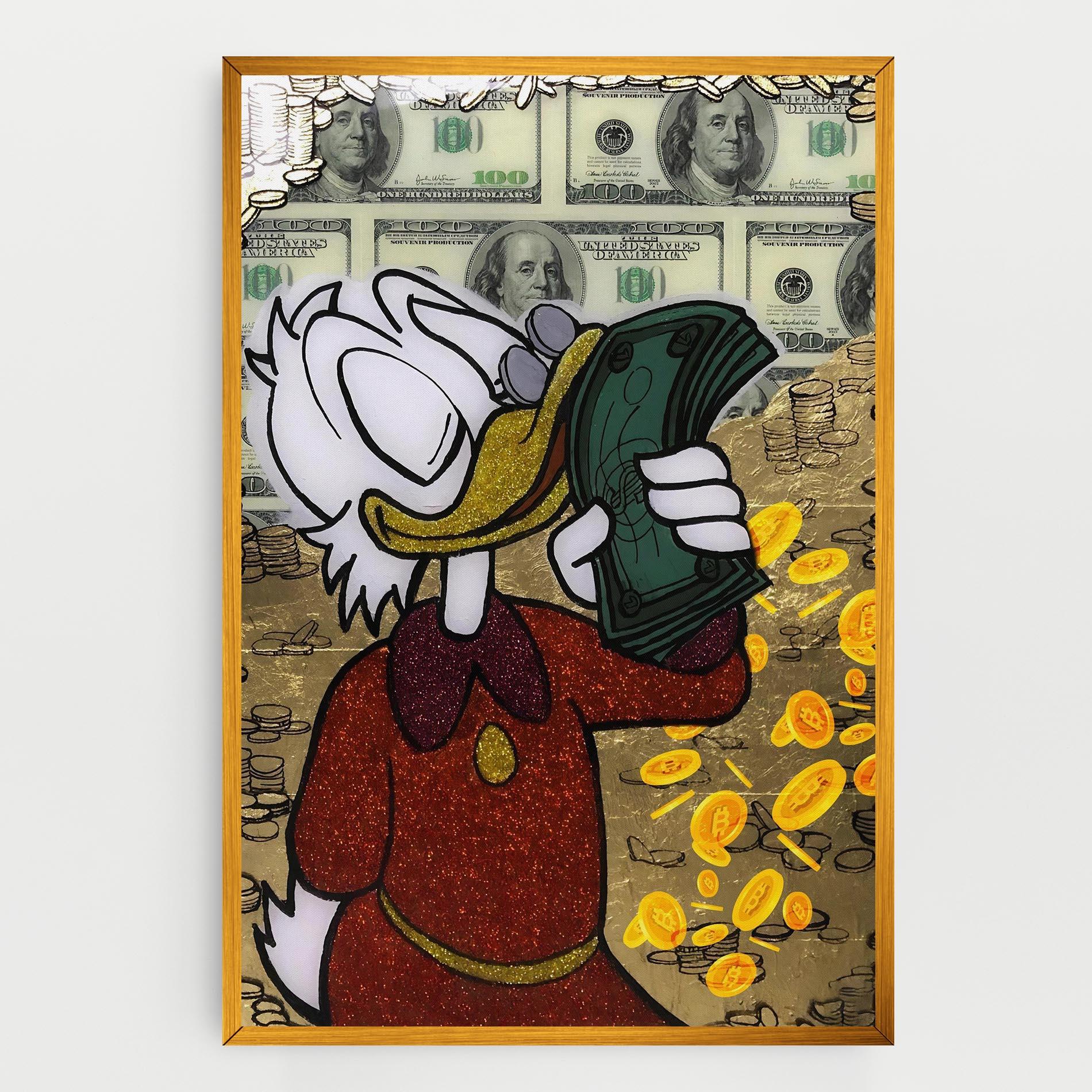 Obraz na Płótnie Smell Like Money mockup 0