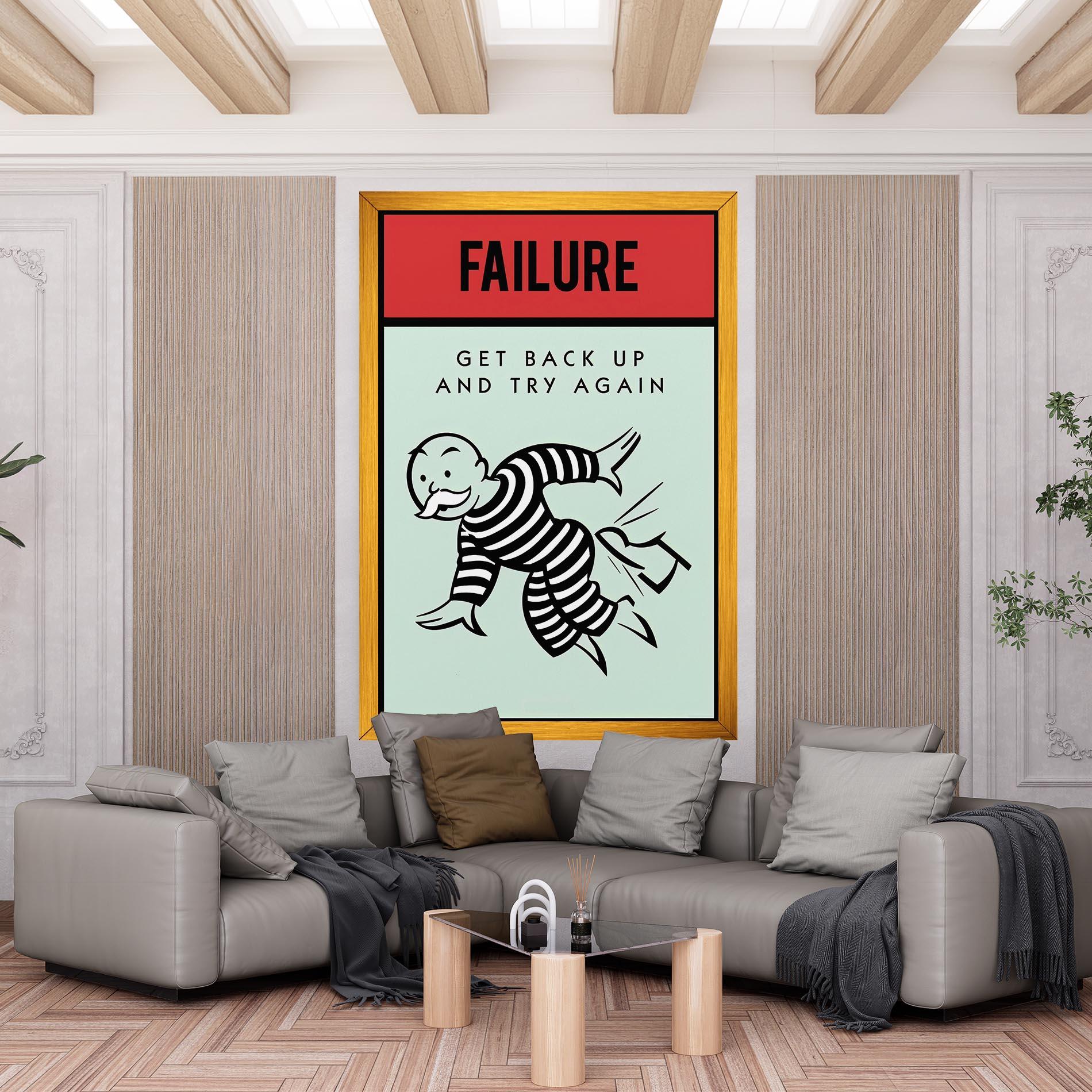 Obraz na Płótnie FAILURE mockup 6