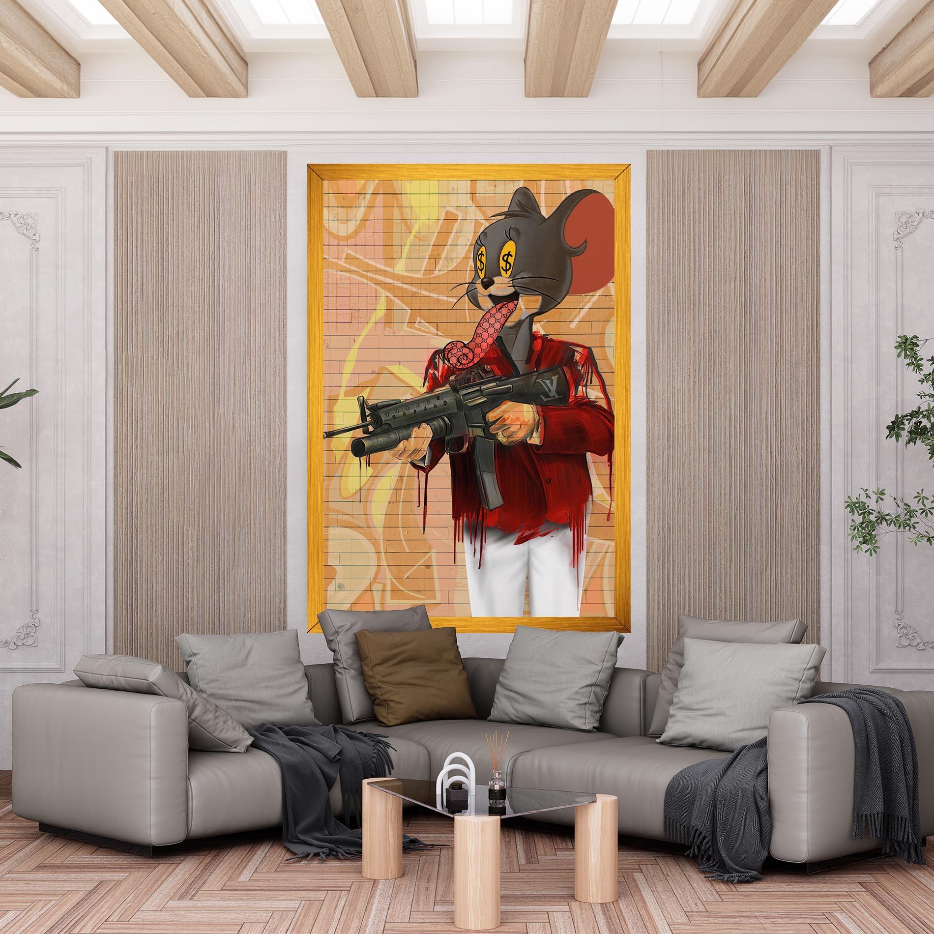 Obraz na Płótnie Jerry mockup 6