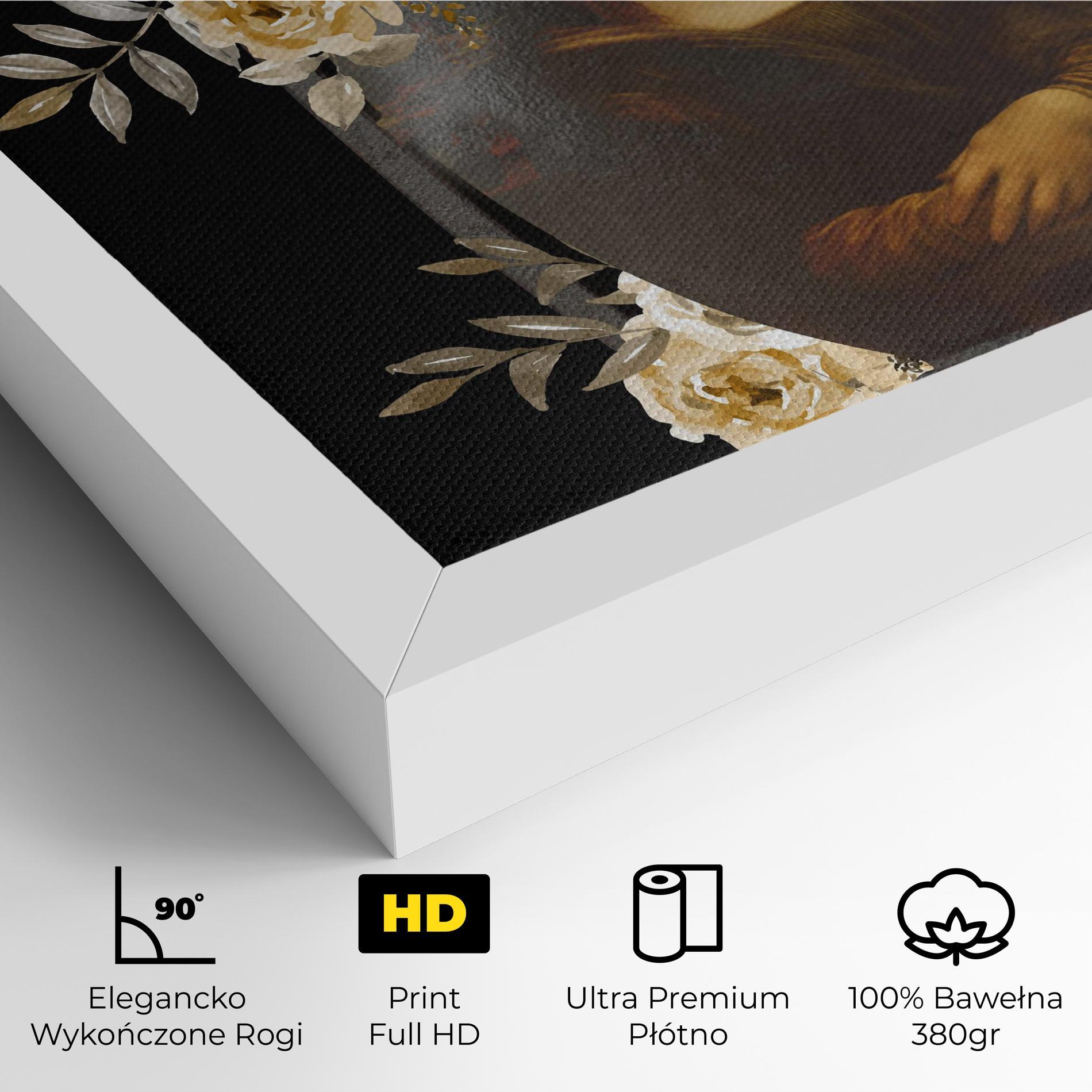 Obraz na Płótnie Monalisa Bomb mockup 4