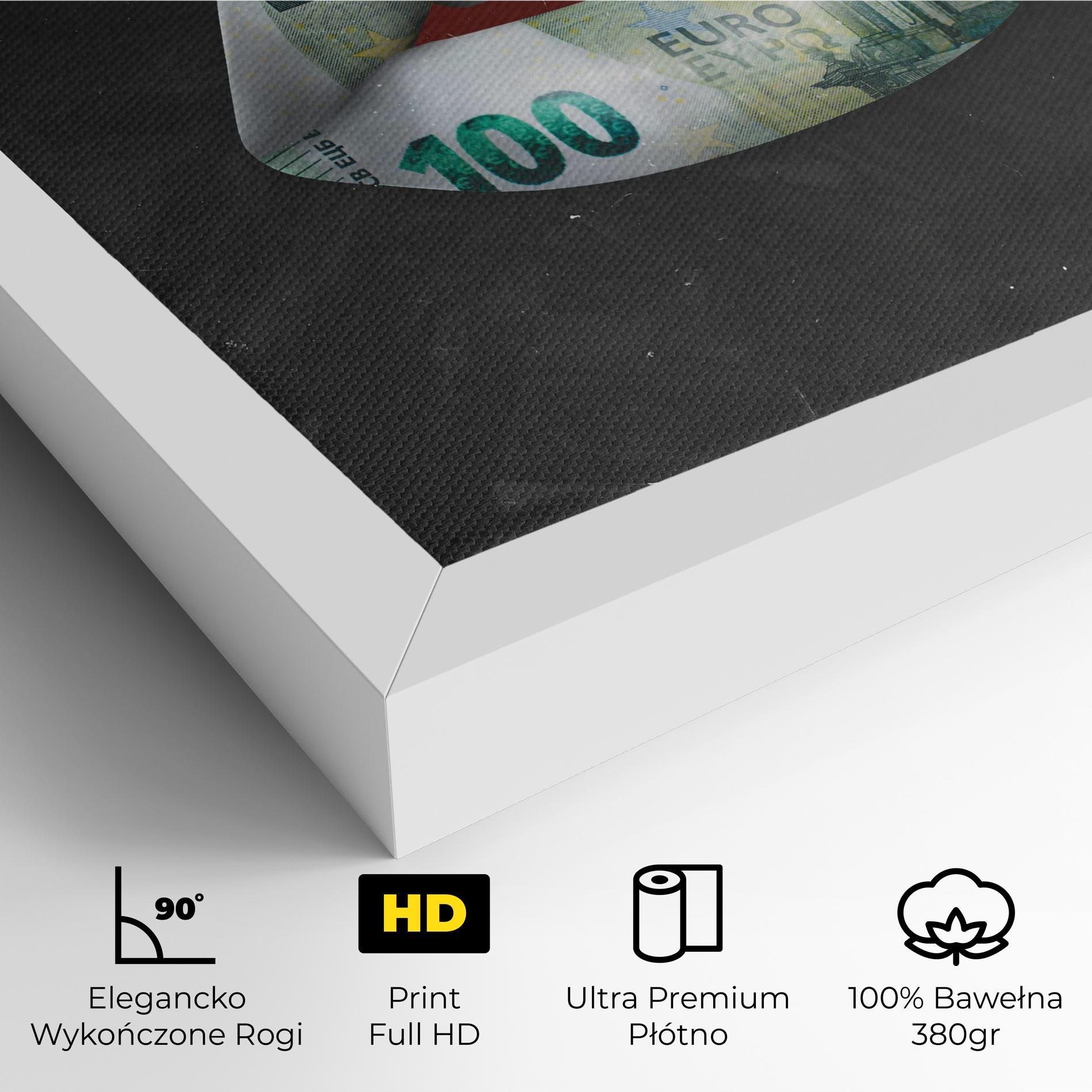 Obraz na Płótnie Money On The Women mockup 4