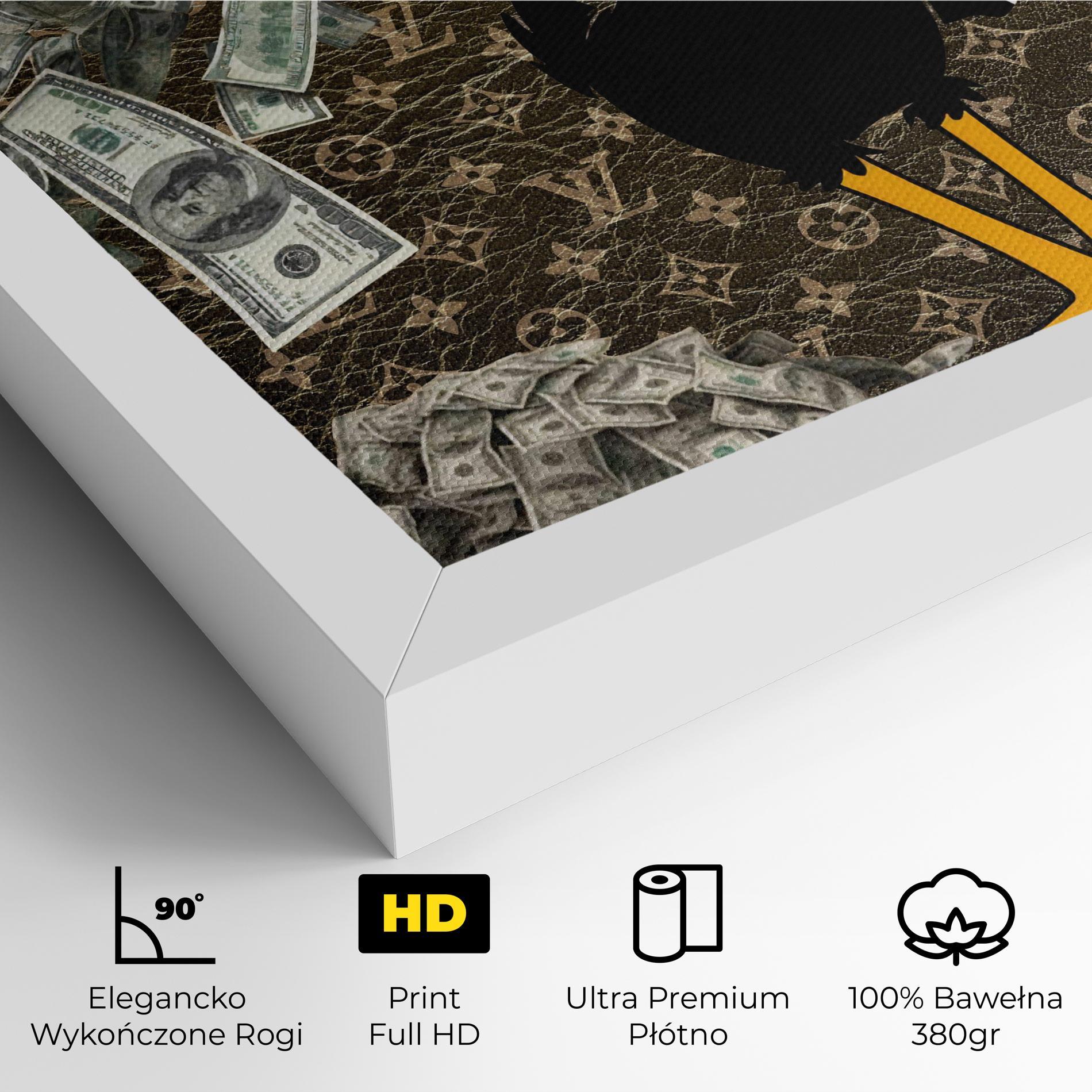 Obraz na Płótnie Supreme Daffy mockup 4