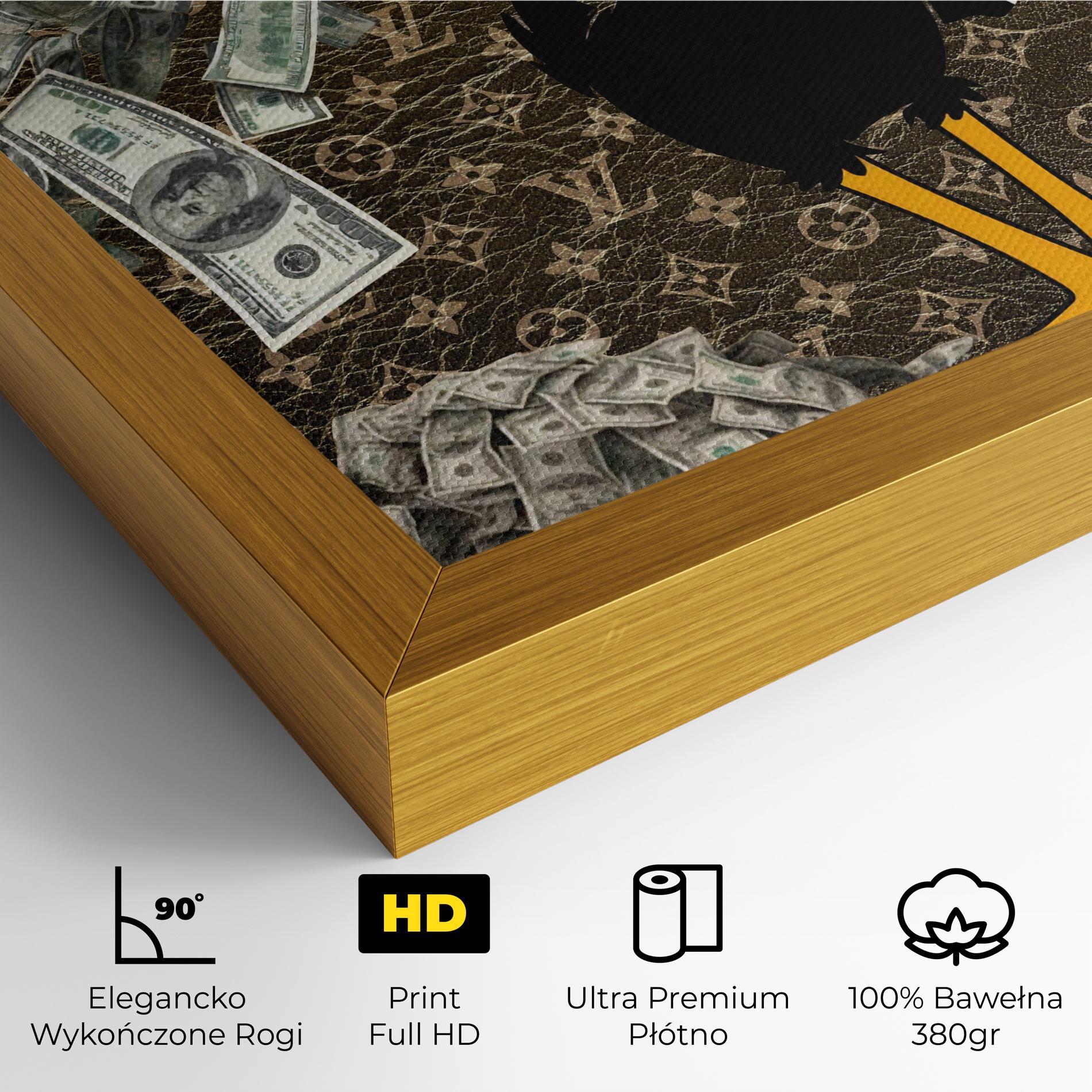 Obraz na Płótnie Supreme Daffy mockup 4