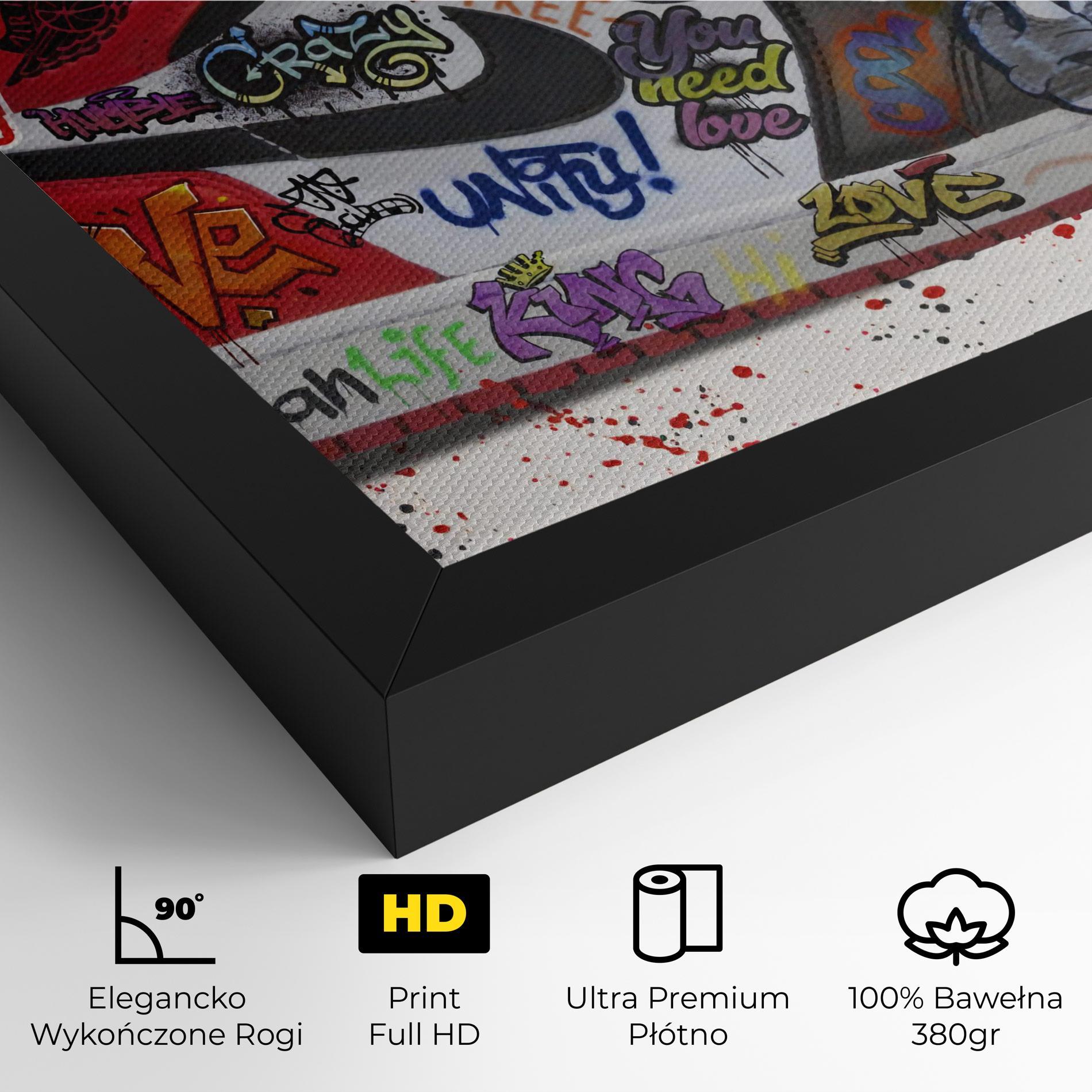 Obraz na Płótnie Jordan Drip mockup 4