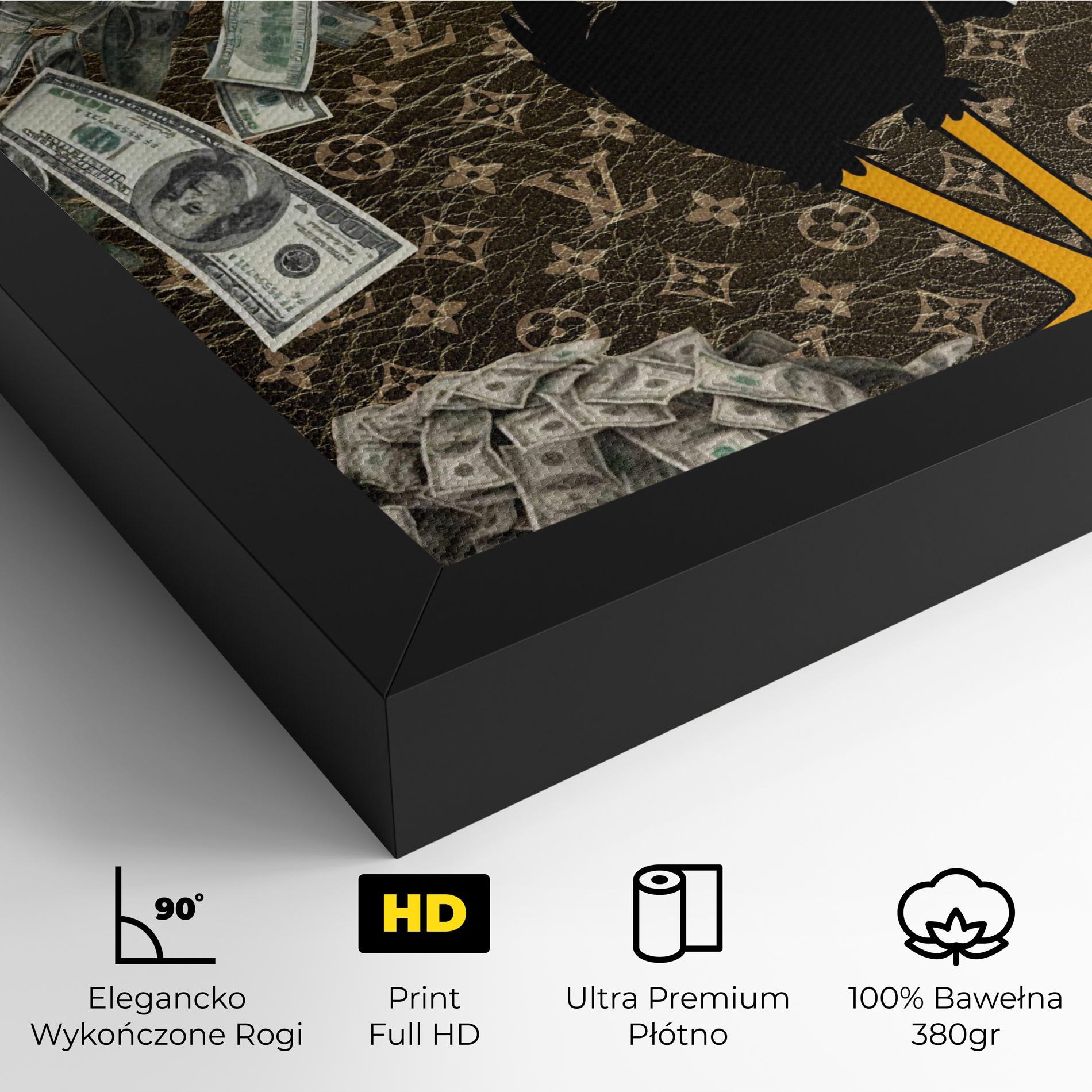 Obraz na Płótnie Supreme Daffy mockup 4