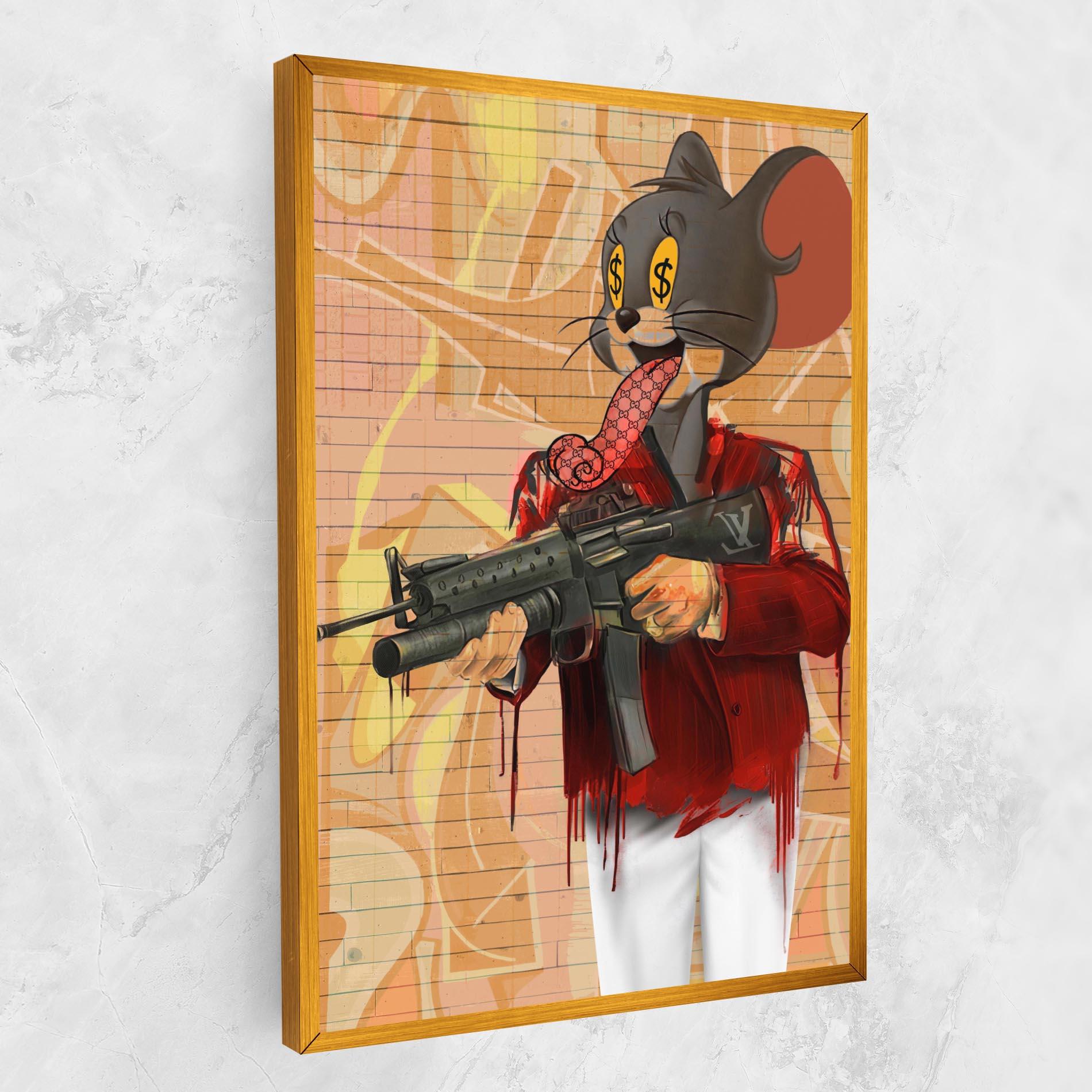 Obraz na Płótnie Jerry mockup 1