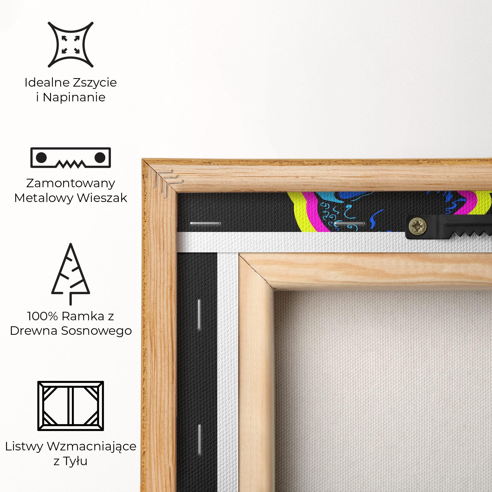 Obraz na Płótnie Guitarist Art mockup 5