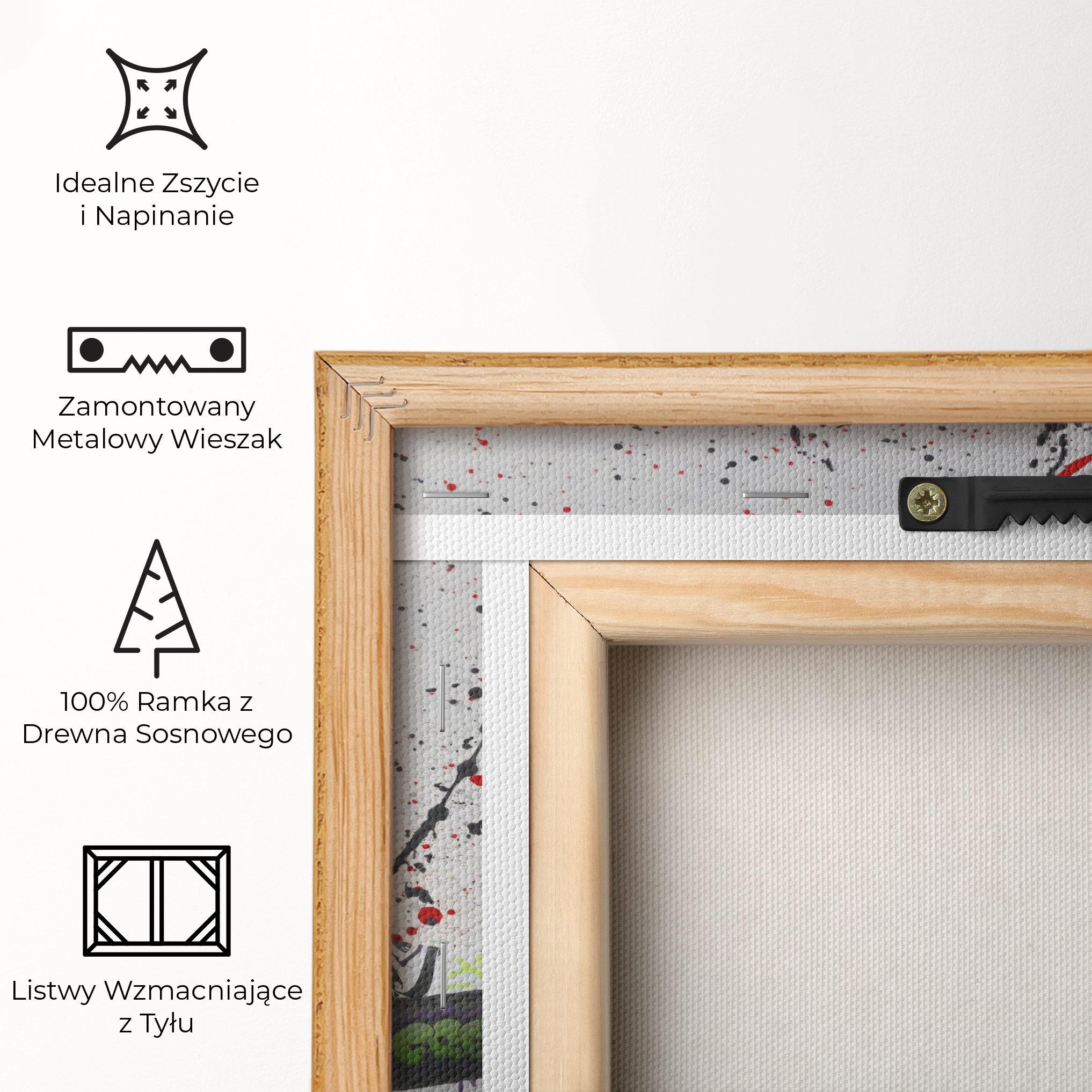 Obraz na Płótnie Jordan Drip mockup 5