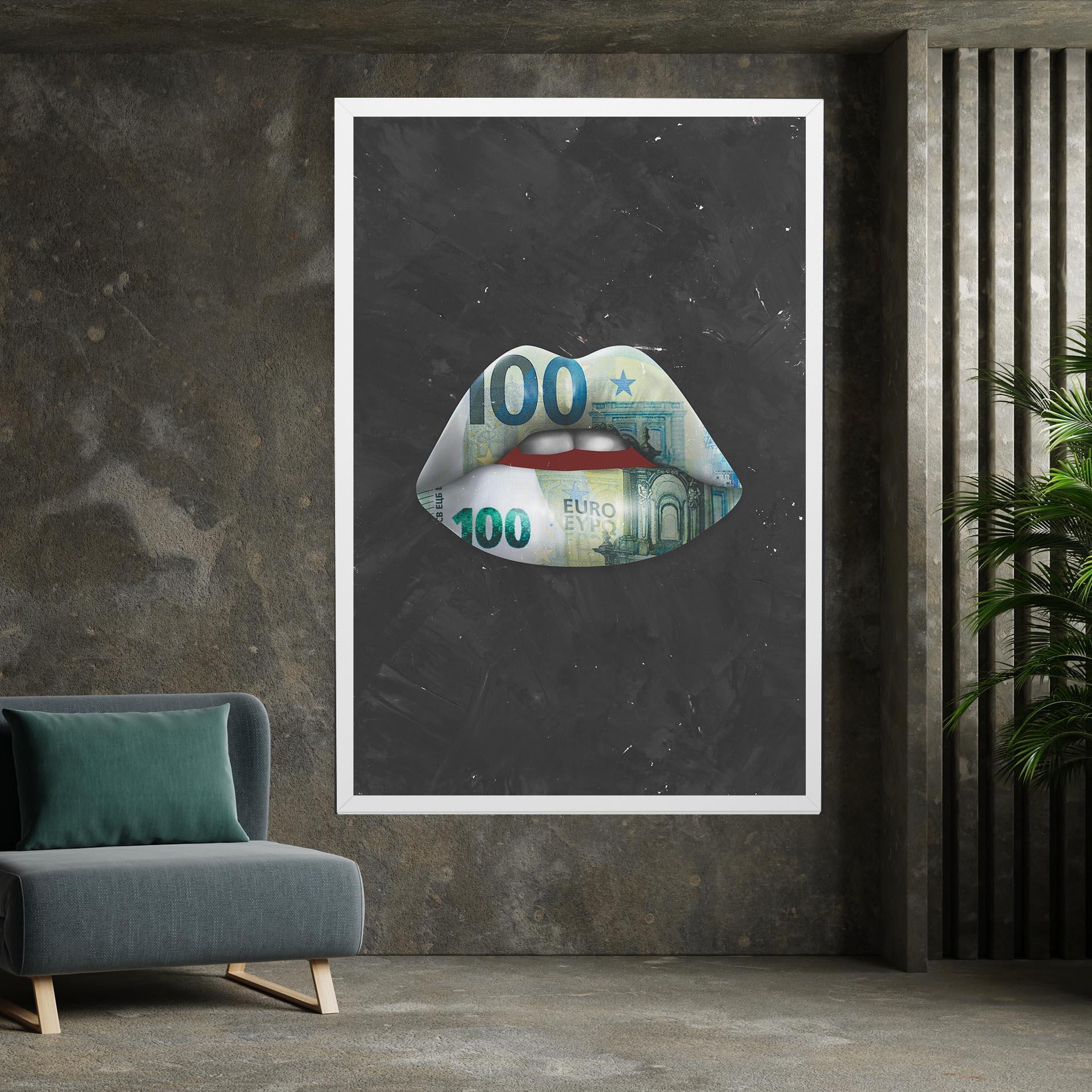 Obraz na Płótnie Money On The Women mockup 7