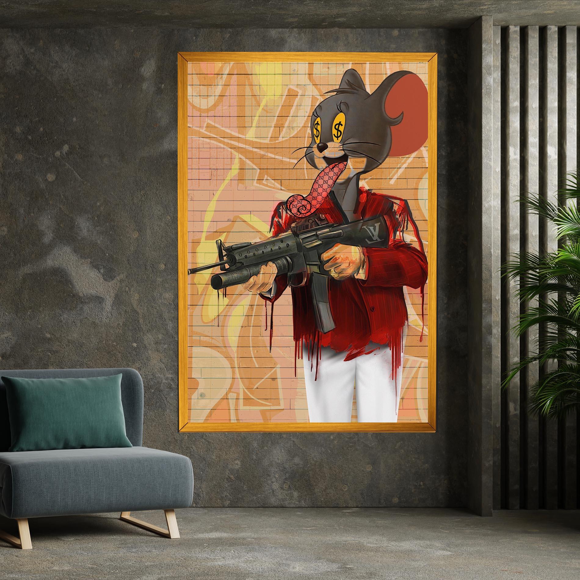 Obraz na Płótnie Jerry mockup 7