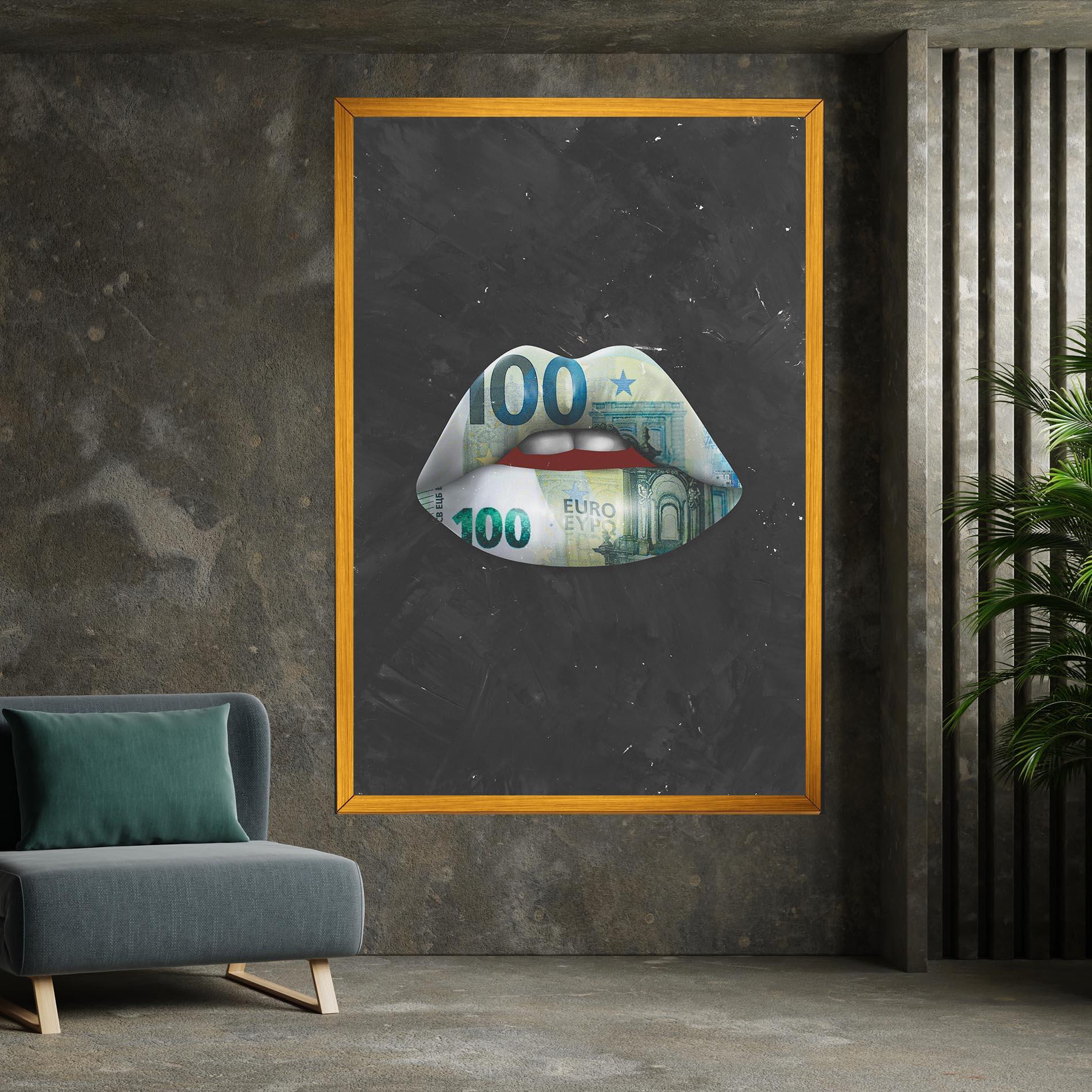 Obraz na Płótnie Money On The Women mockup 7