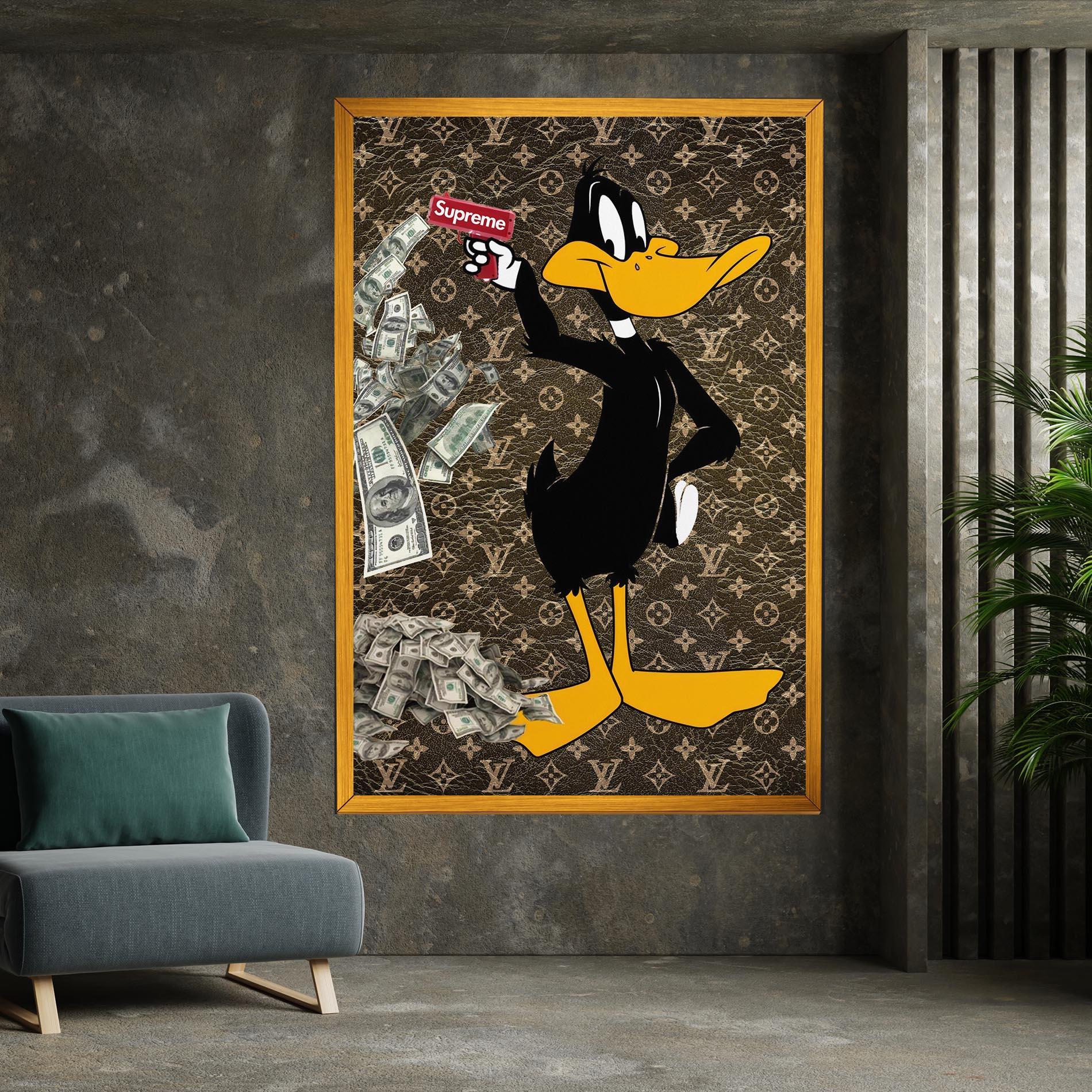 Obraz na Płótnie Supreme Daffy mockup 7