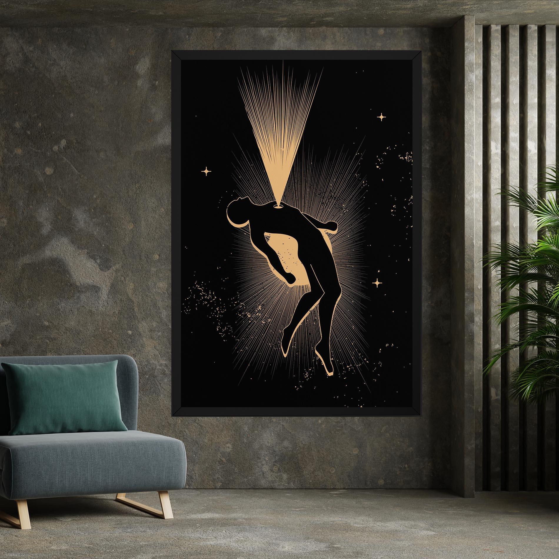 Obraz na Płótnie Body And Soul mockup 7