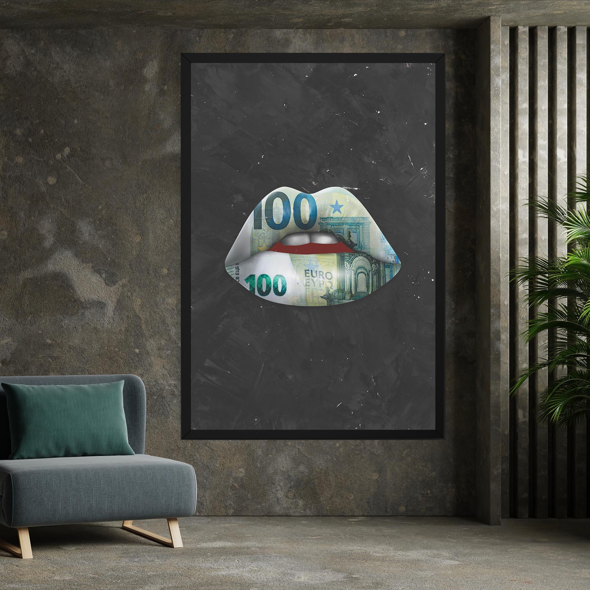 Obraz na Płótnie Money On The Women mockup 7