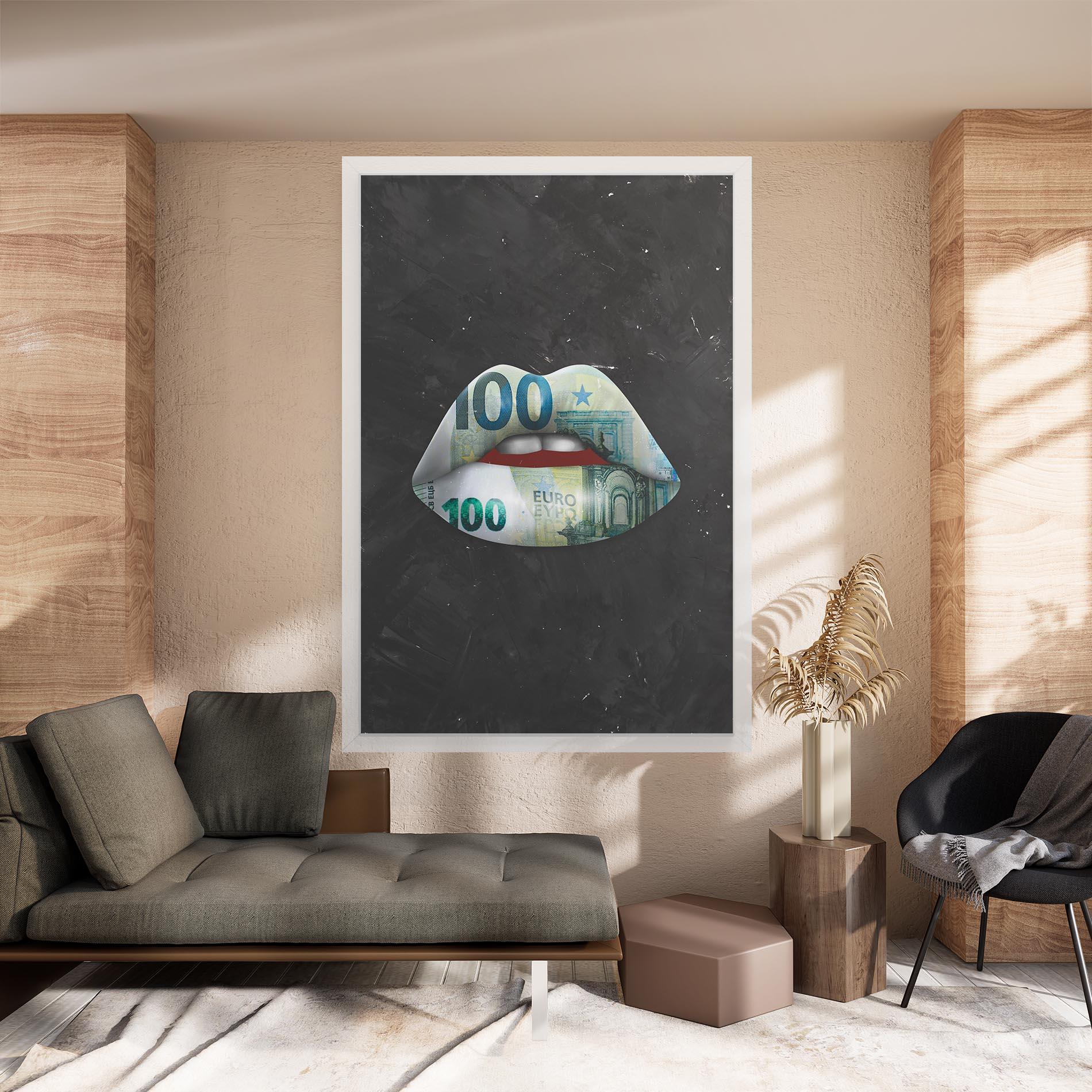 Obraz na Płótnie Money On The Women mockup 8