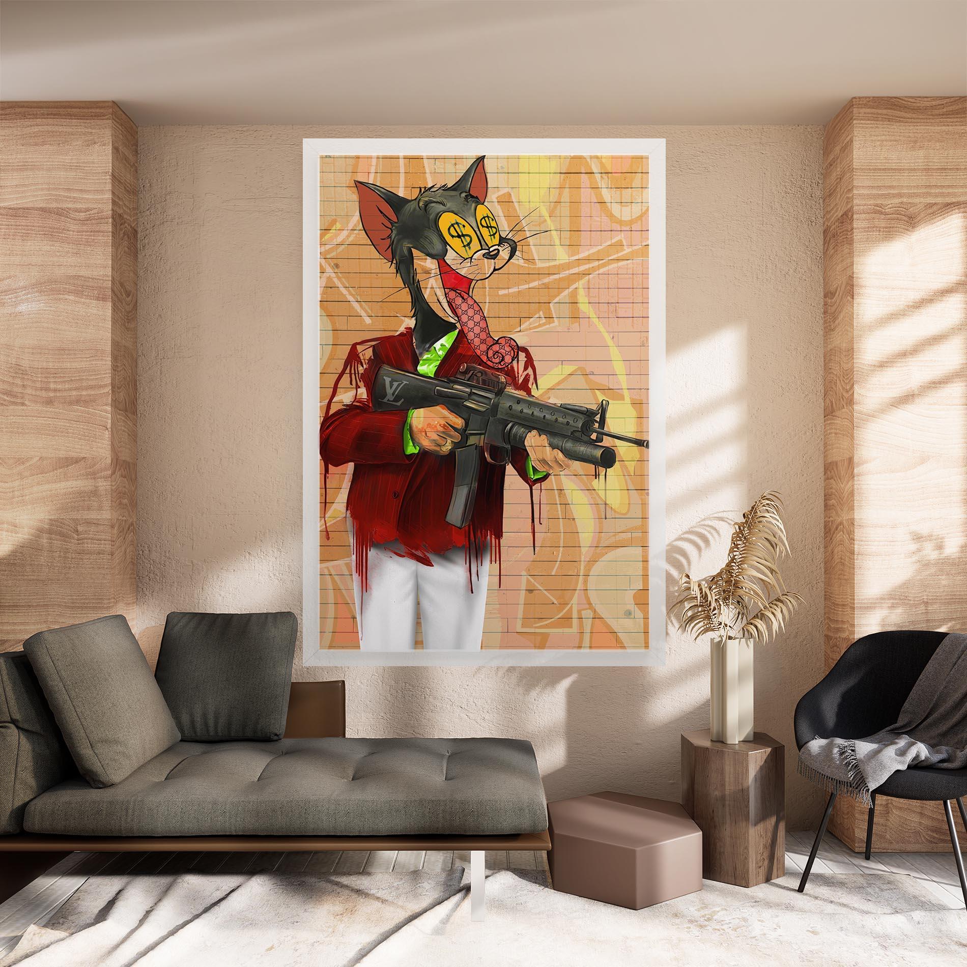 Obraz na Płótnie Tom mockup 8